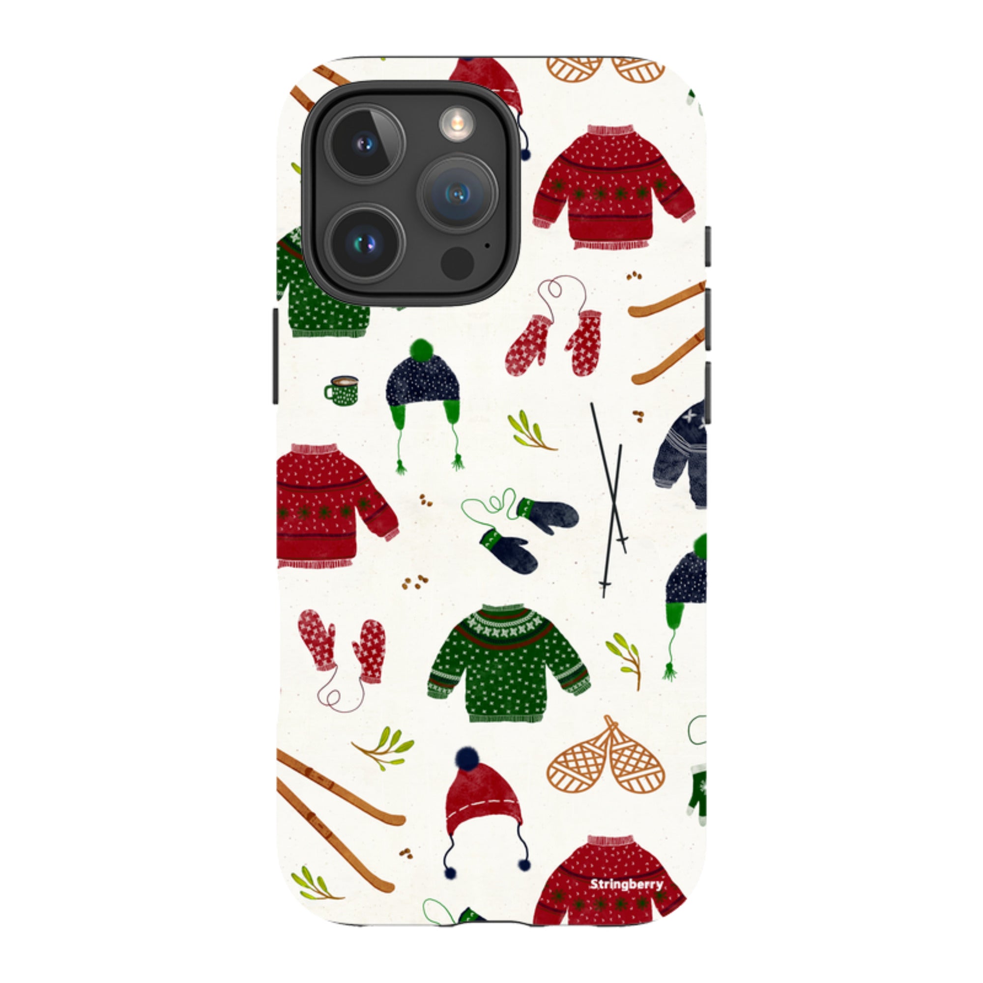 iPhone MagSafe Tough Case - Winter Clothes By Katherine Quinn