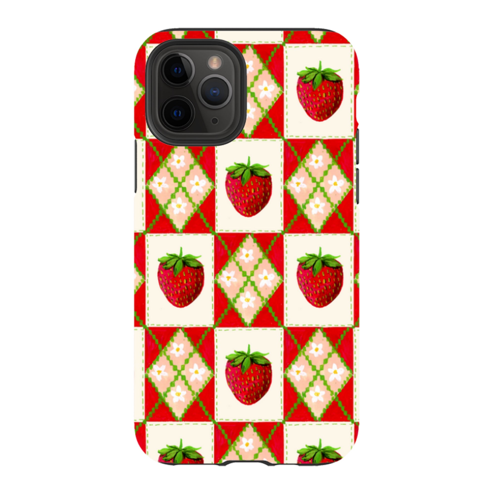 iPhone Case - Strawberries II By Abby Jacobs