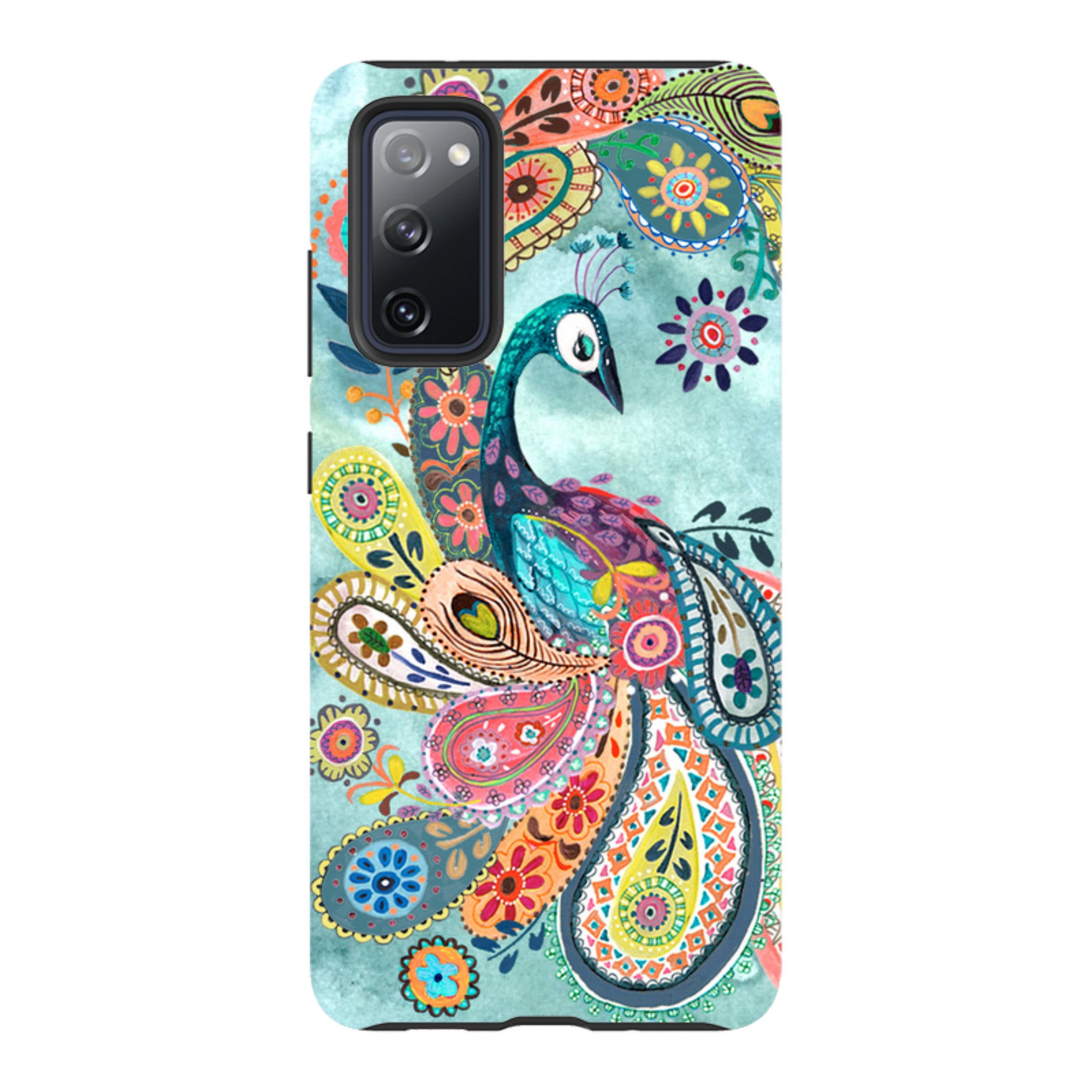 Samsung Tough Case - Peacock Dreams By Caroline Bonne Muller