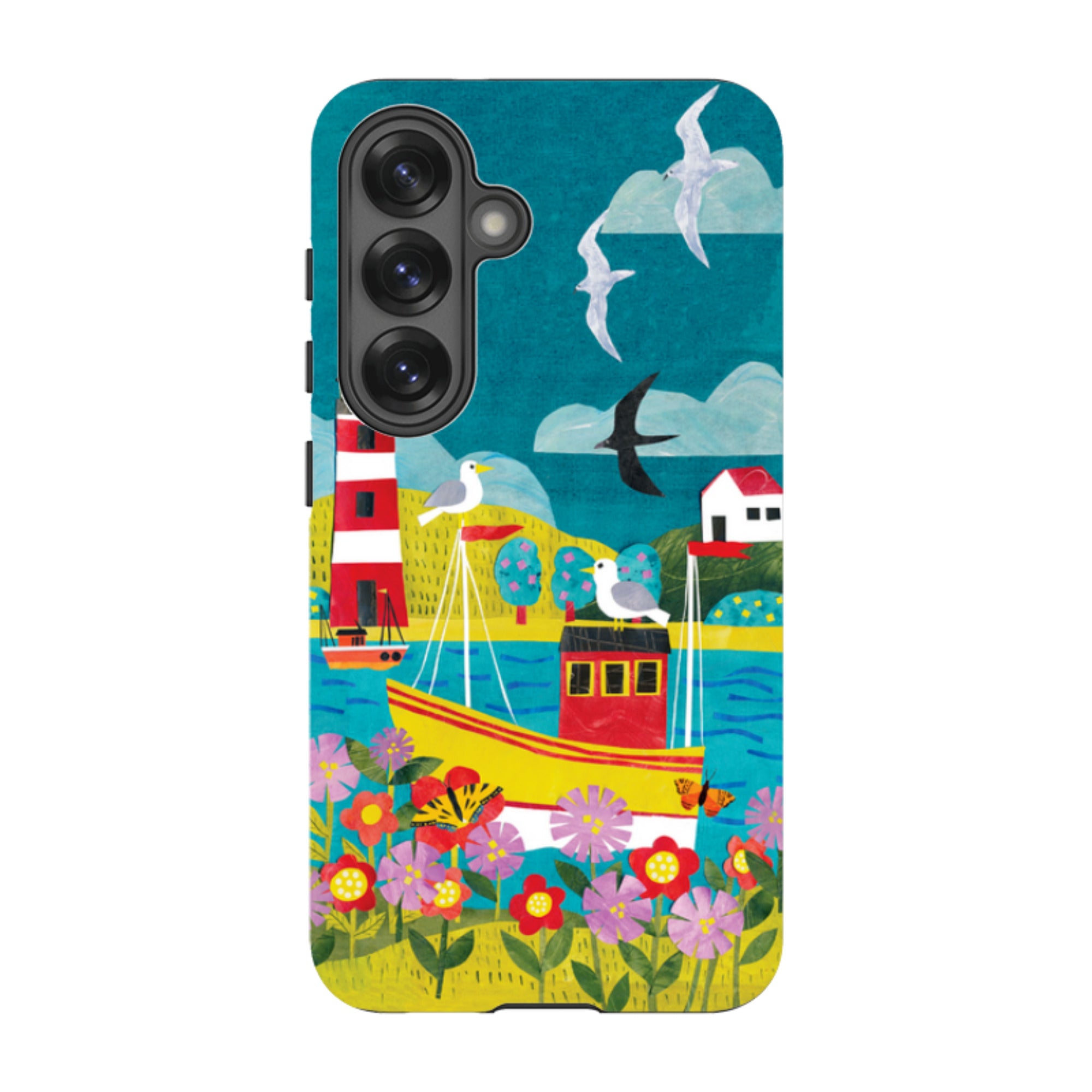 Samsung Tough  Case - Fishing Boat By Tracey English