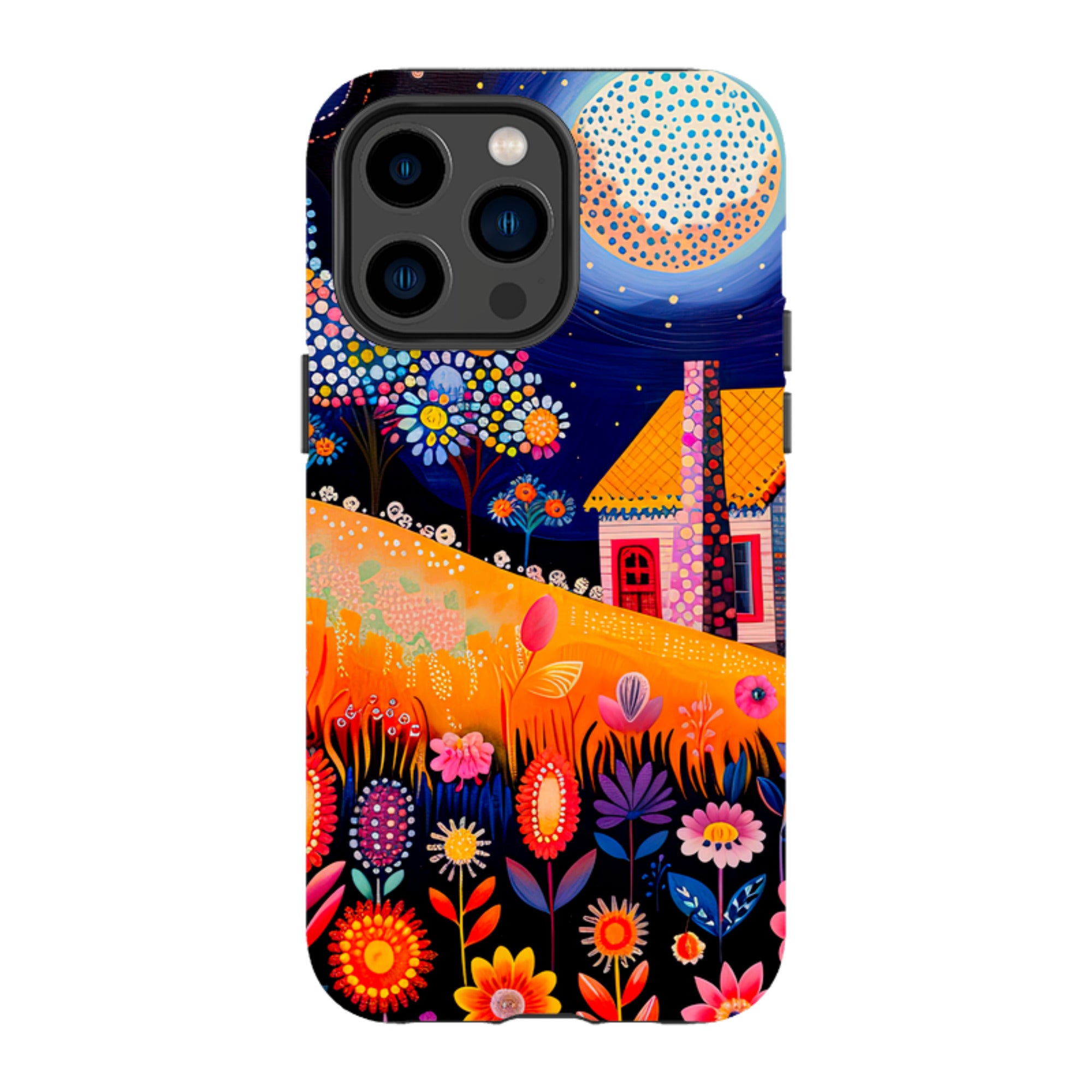 iPhone Case - Folk Art House I