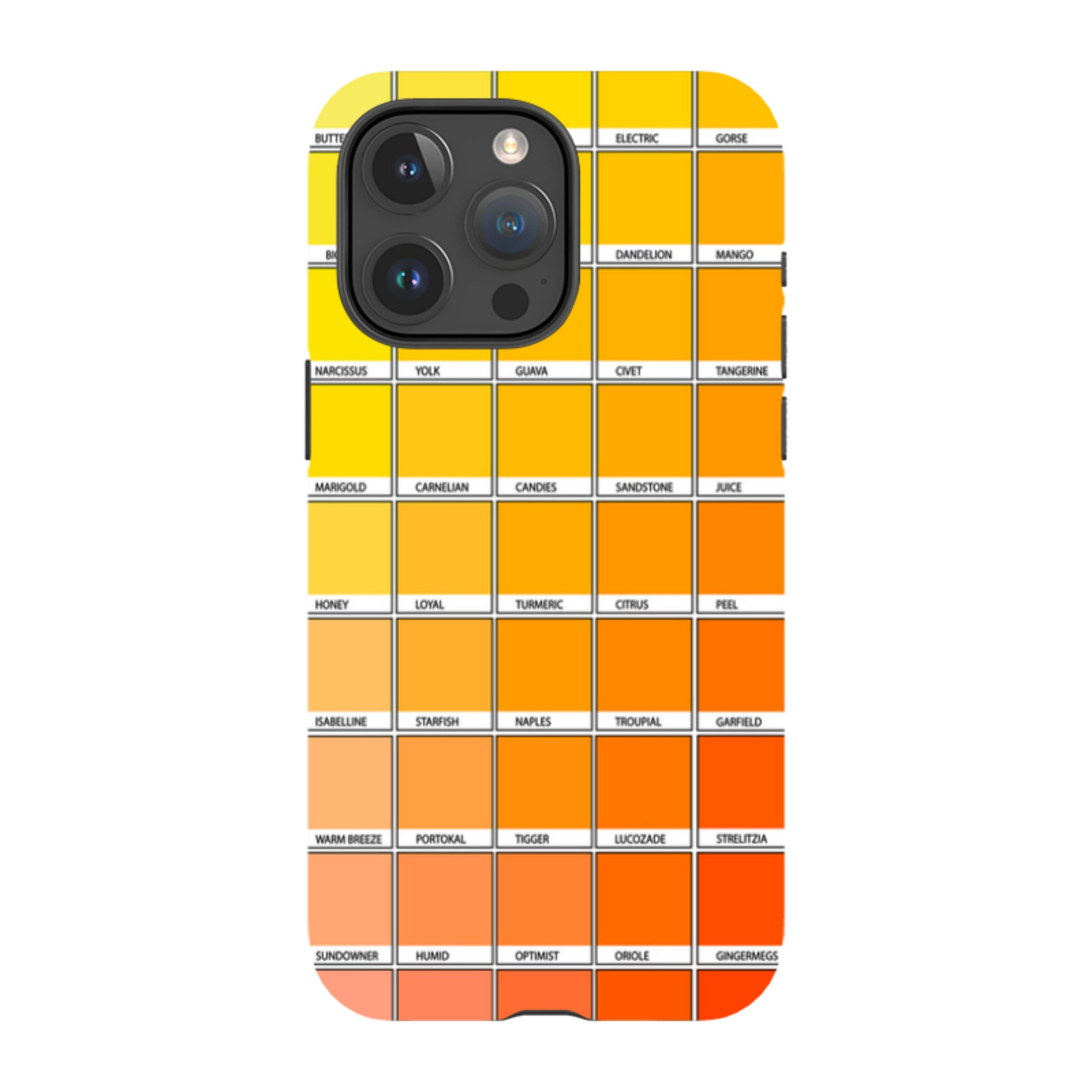 iPhone MagSafe Tough Case -  Yellow Chromology By Kitty Joseph
