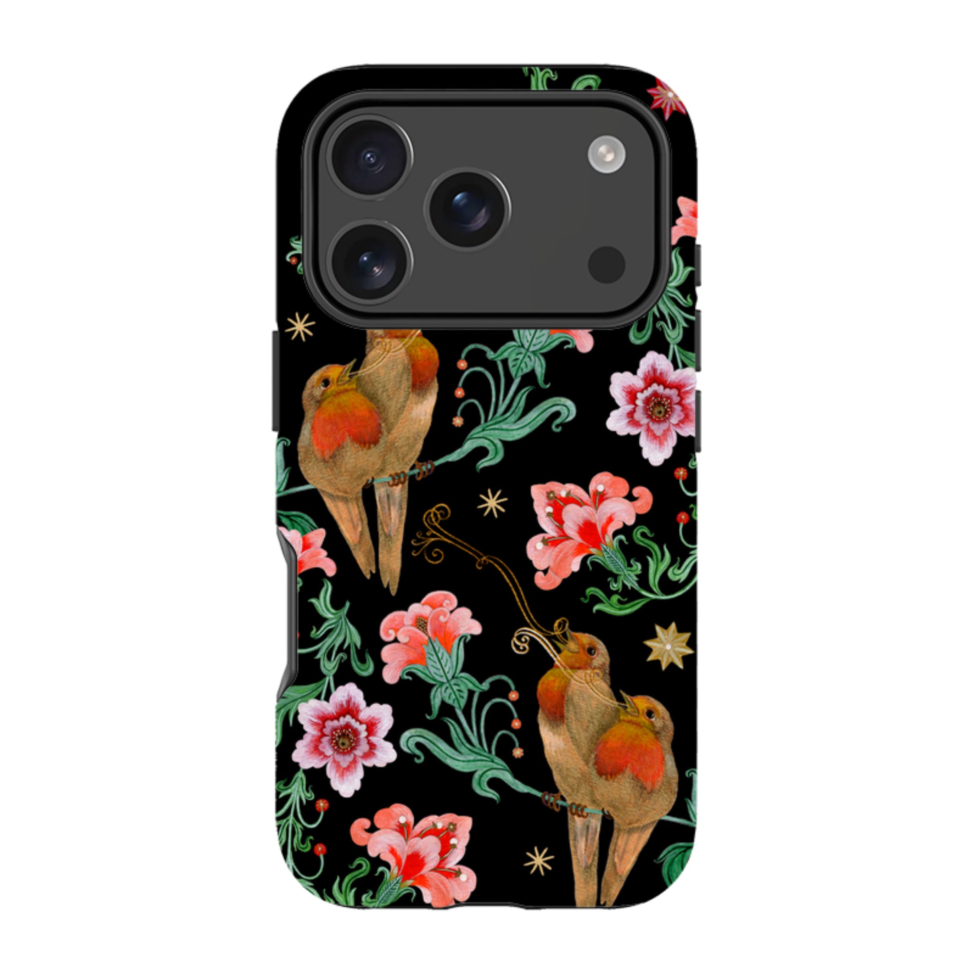 iPhone MagSafe Tough Case - Four Calling Birds By Maria Matos