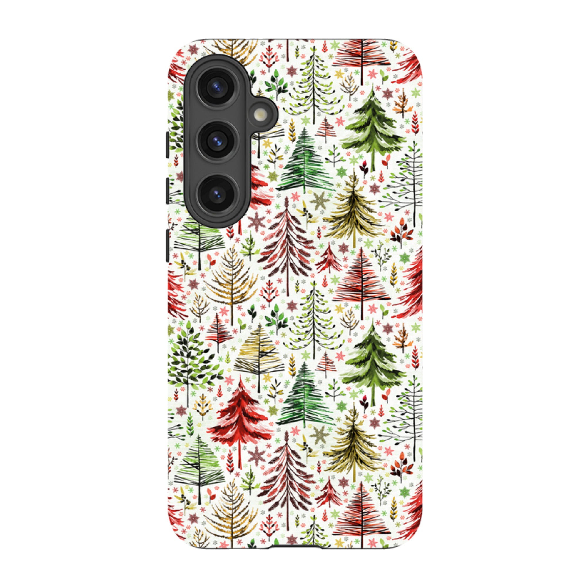 Samsung Tough Case - Xmas Trees By Elisabeth Haager