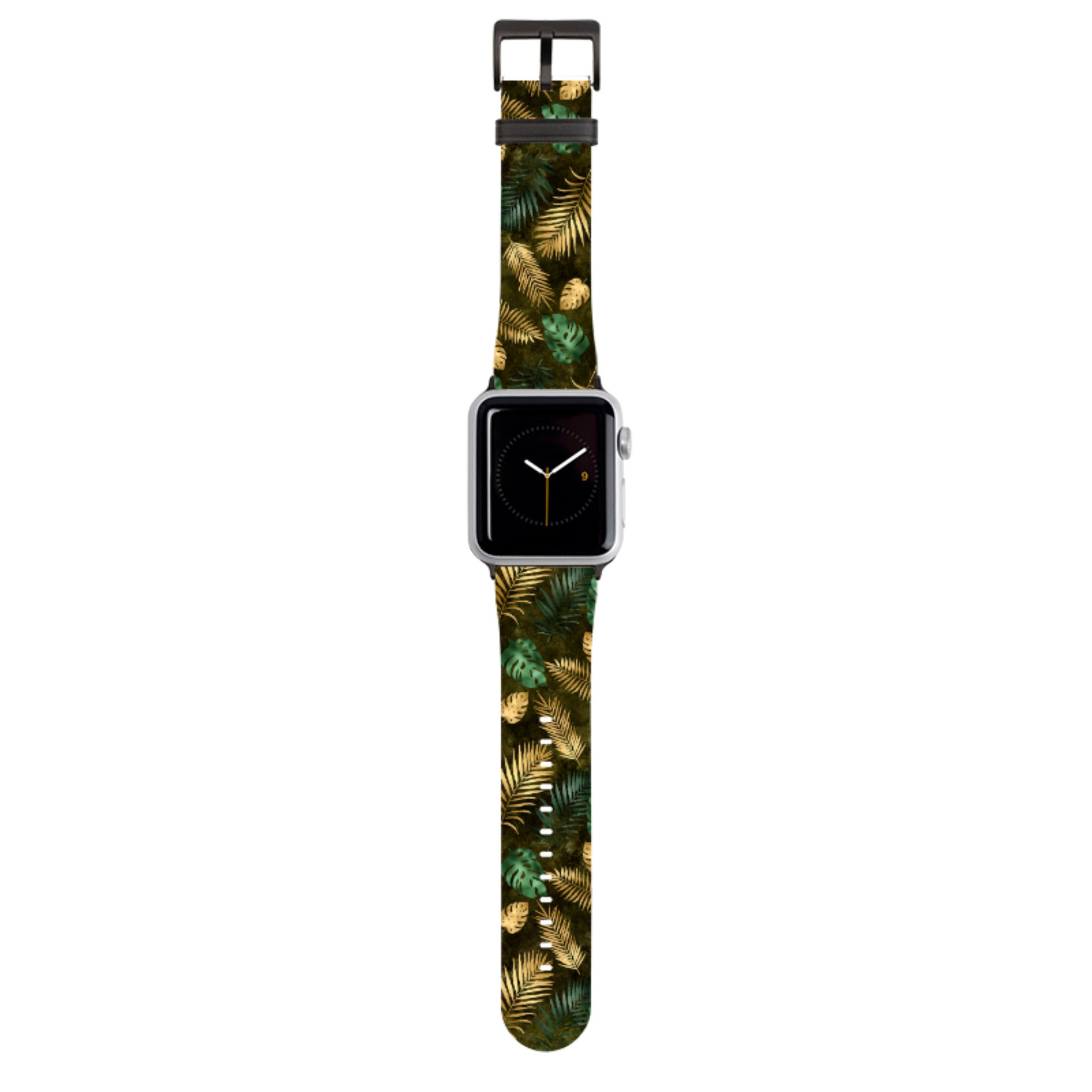 Feather Greens Apple Watch Strap