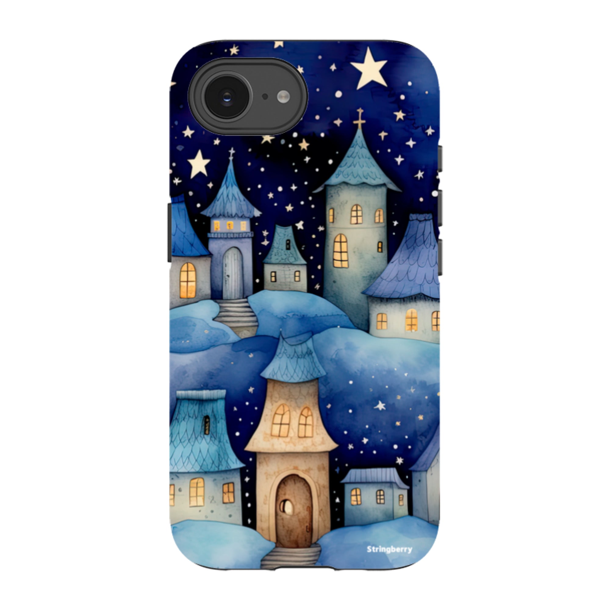 iPhone Tough Case - Blue Stars