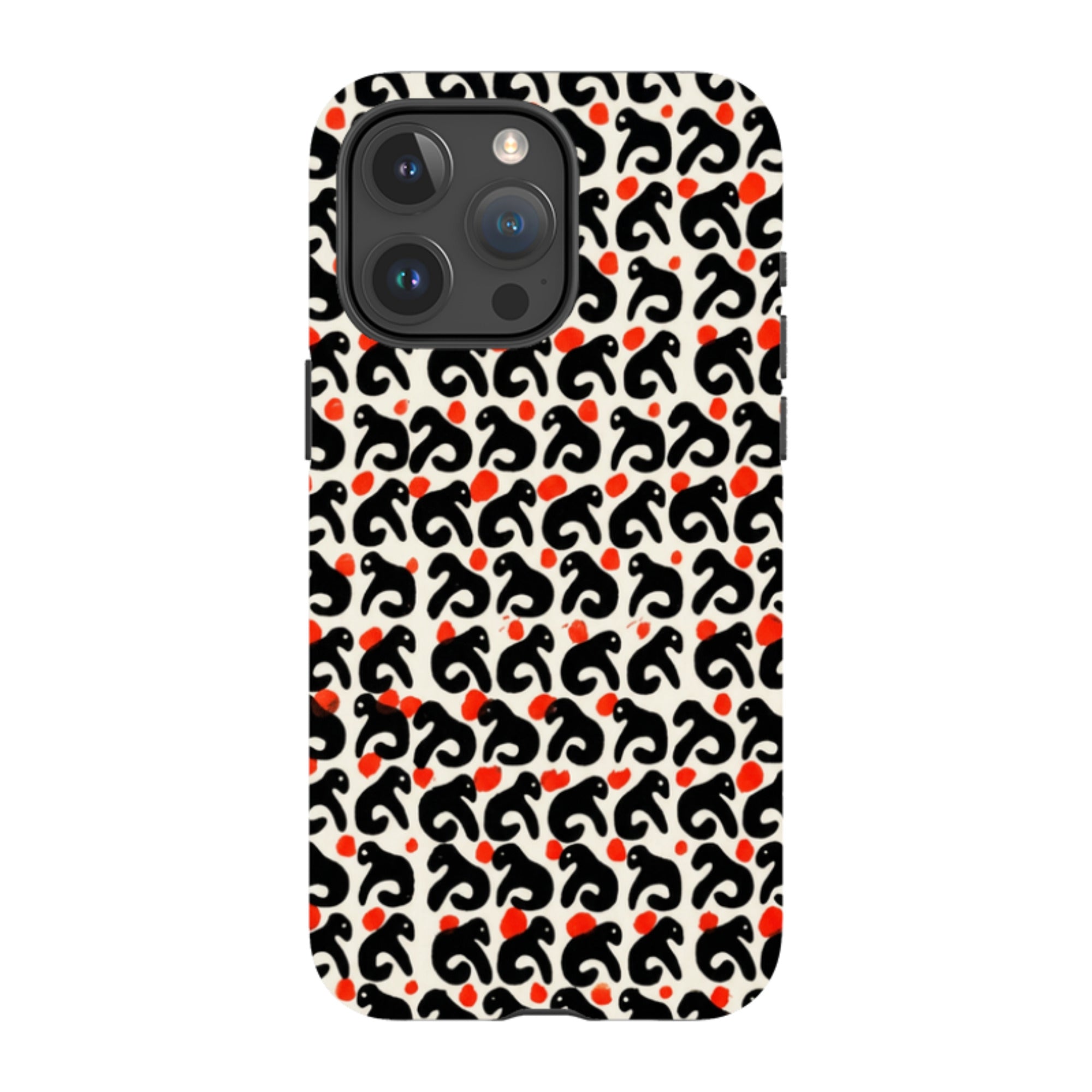 iPhone Tough Case - Abstract Cutouts