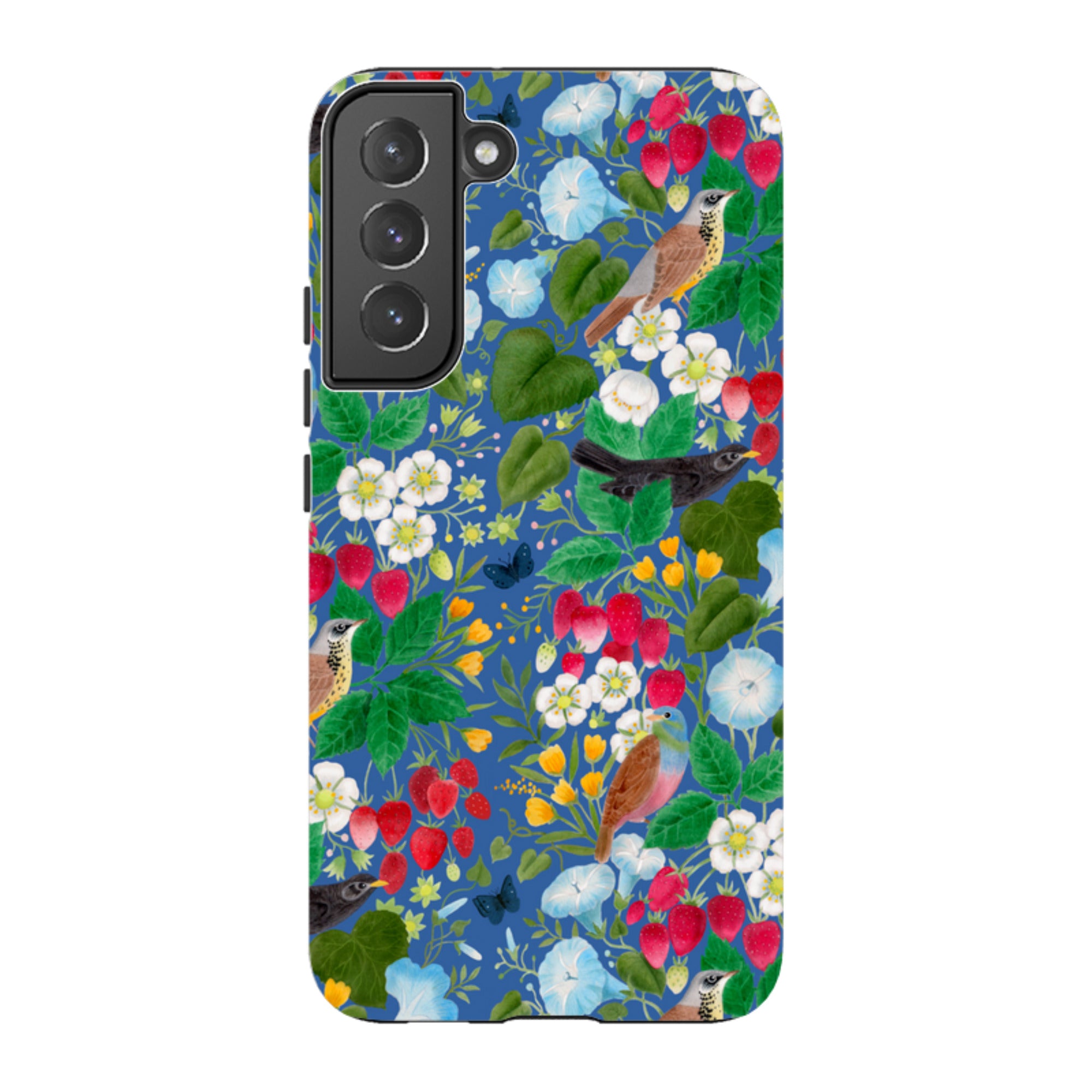 Samsung Tough  Case - Strawberry Thief By Bex Parkin