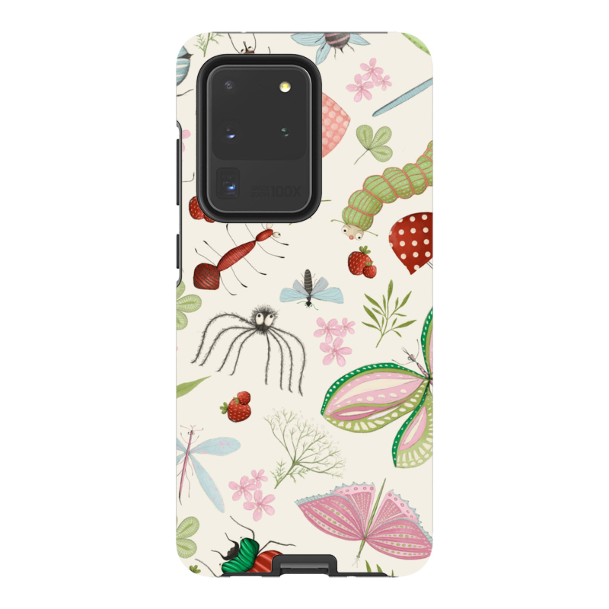 Samsung Tough Case - Insects Pattern By Maja Lindberg