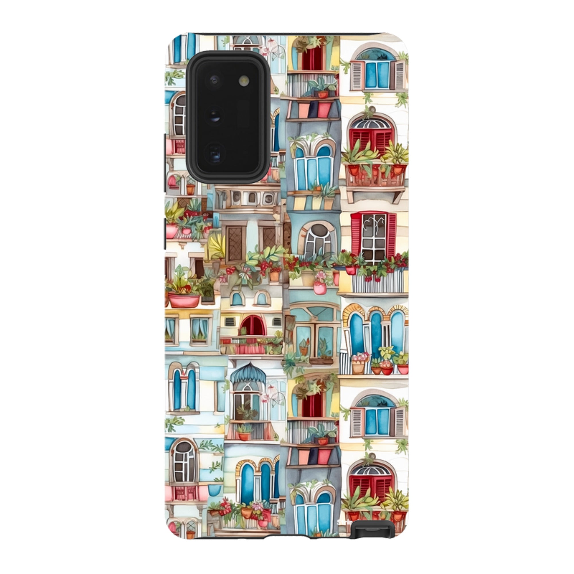 Samsung Tough Case - Floral Balcony II