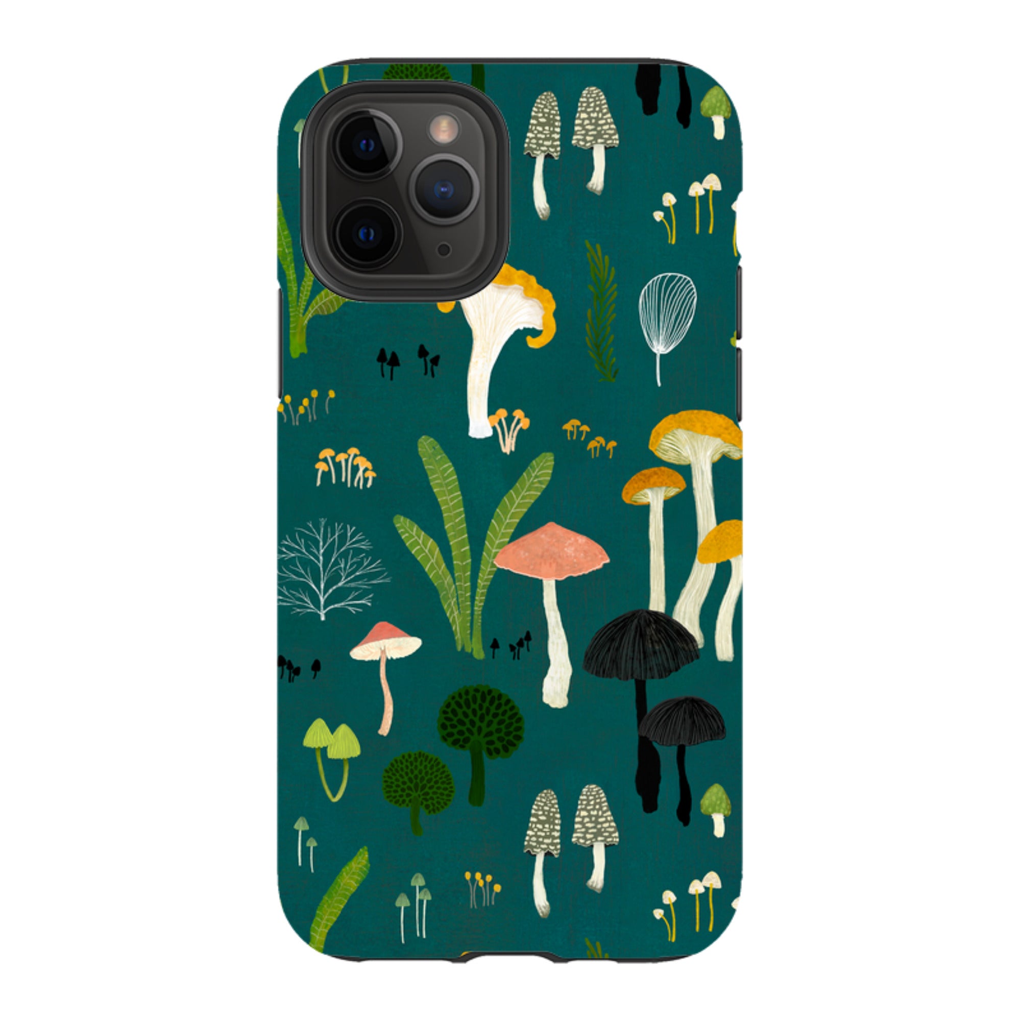 iPhone Tough Case - Mushroom Lake By Katherine Quinn