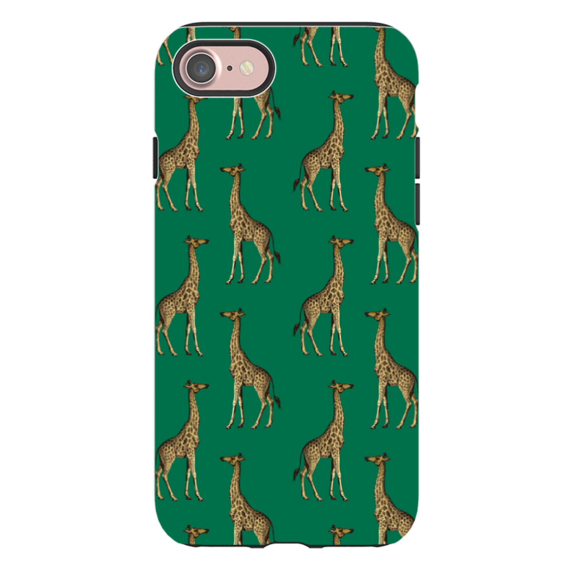 iPhone Tough Case - Green Giraffe