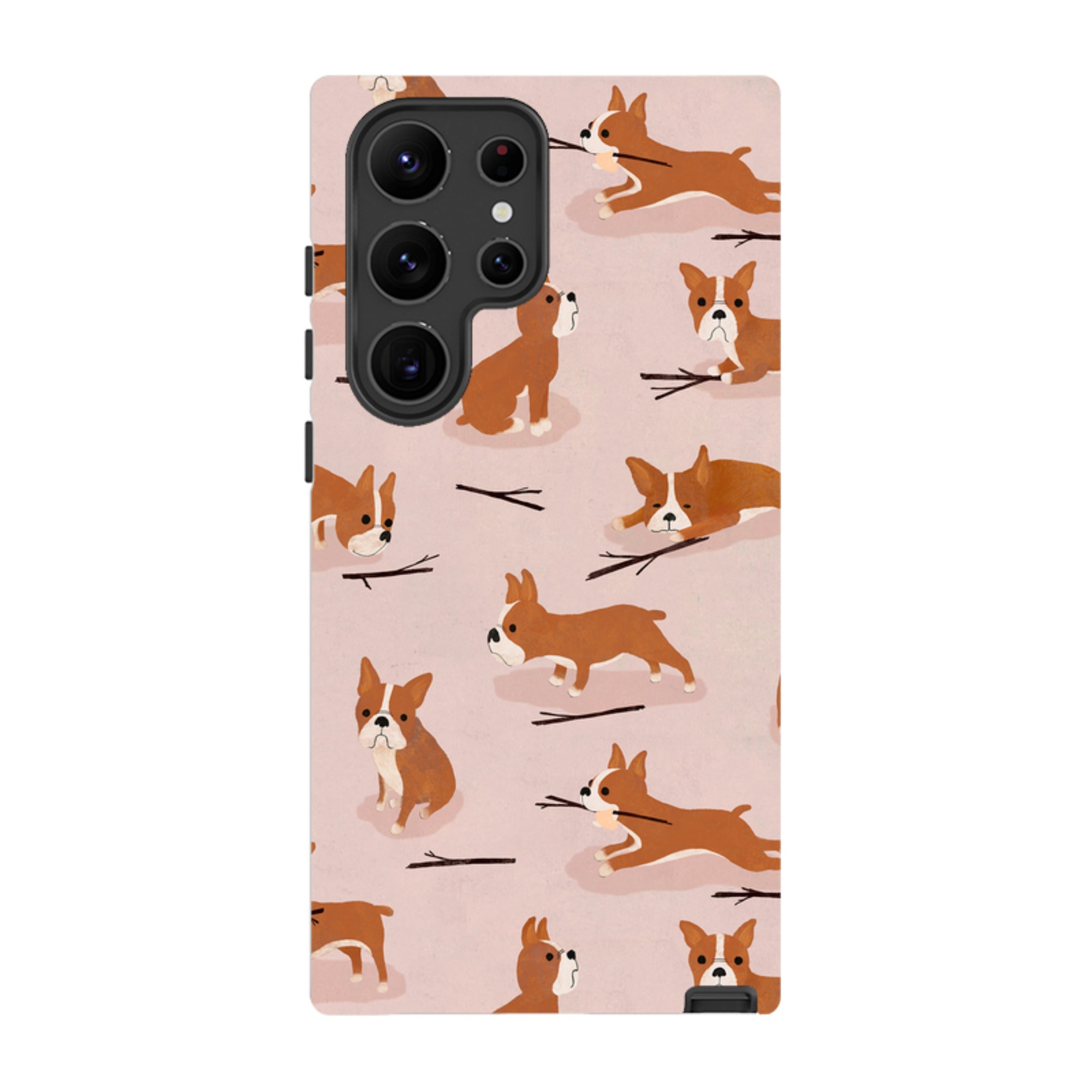 Samsung Tough Case - Boston Terrier By Katherine Quinn