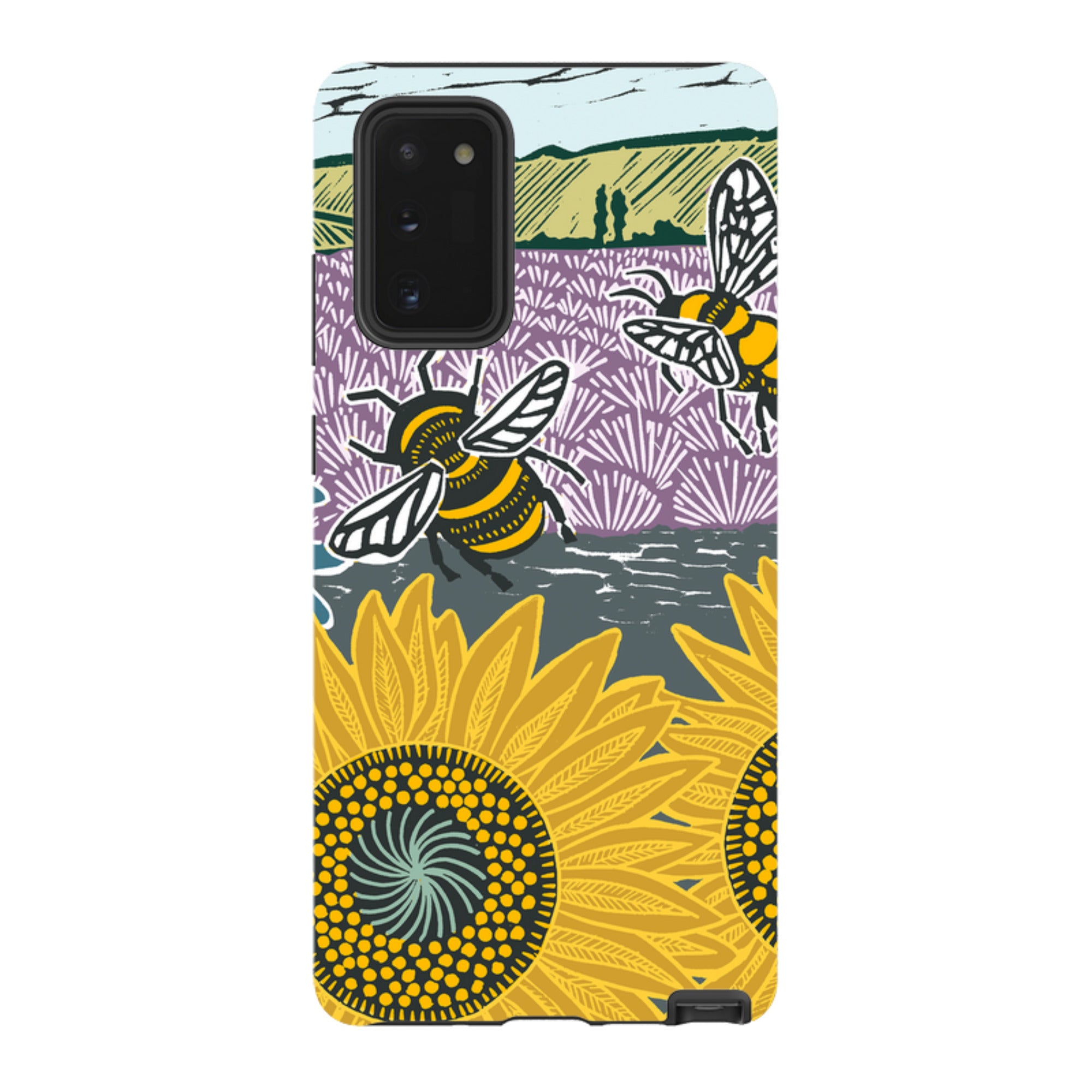 Samsung Tough Case - Bees And Sunflower By Kate Heiss