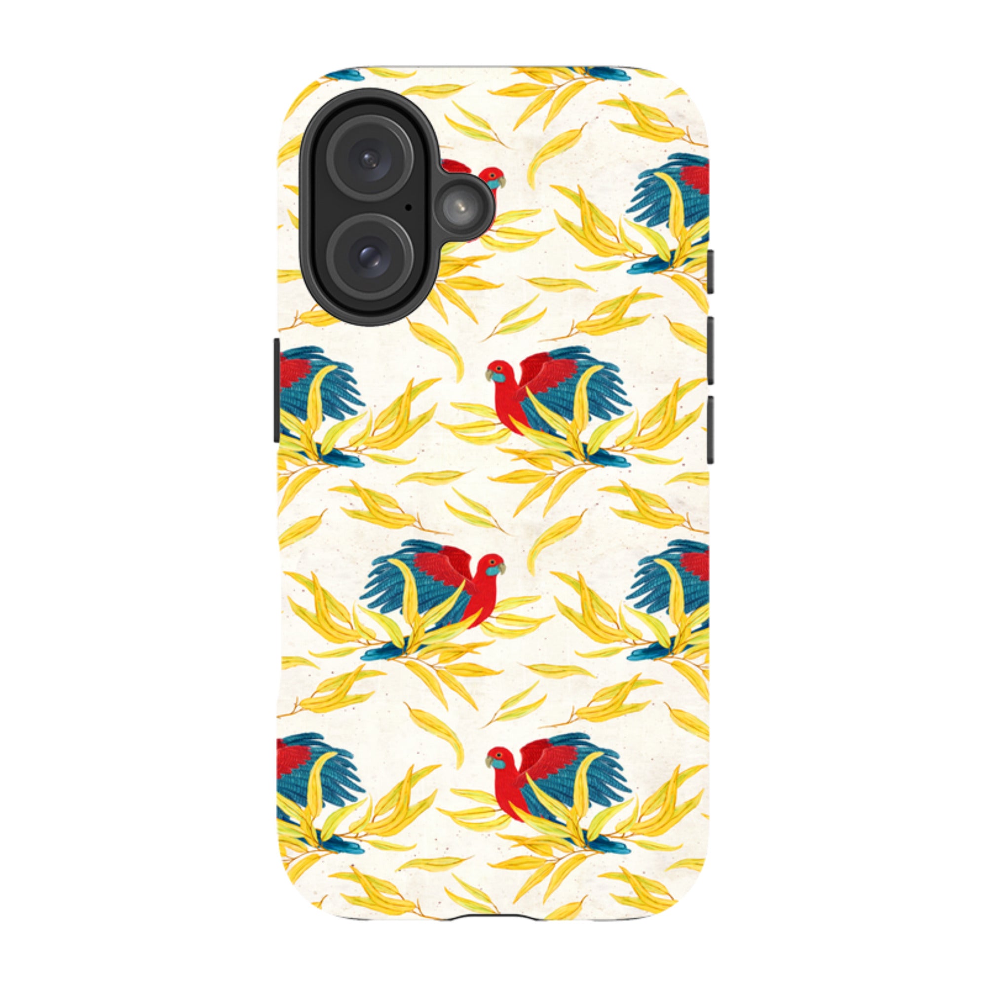 iPhone Tough Case - Crimson Rosella By Katherine Quinn