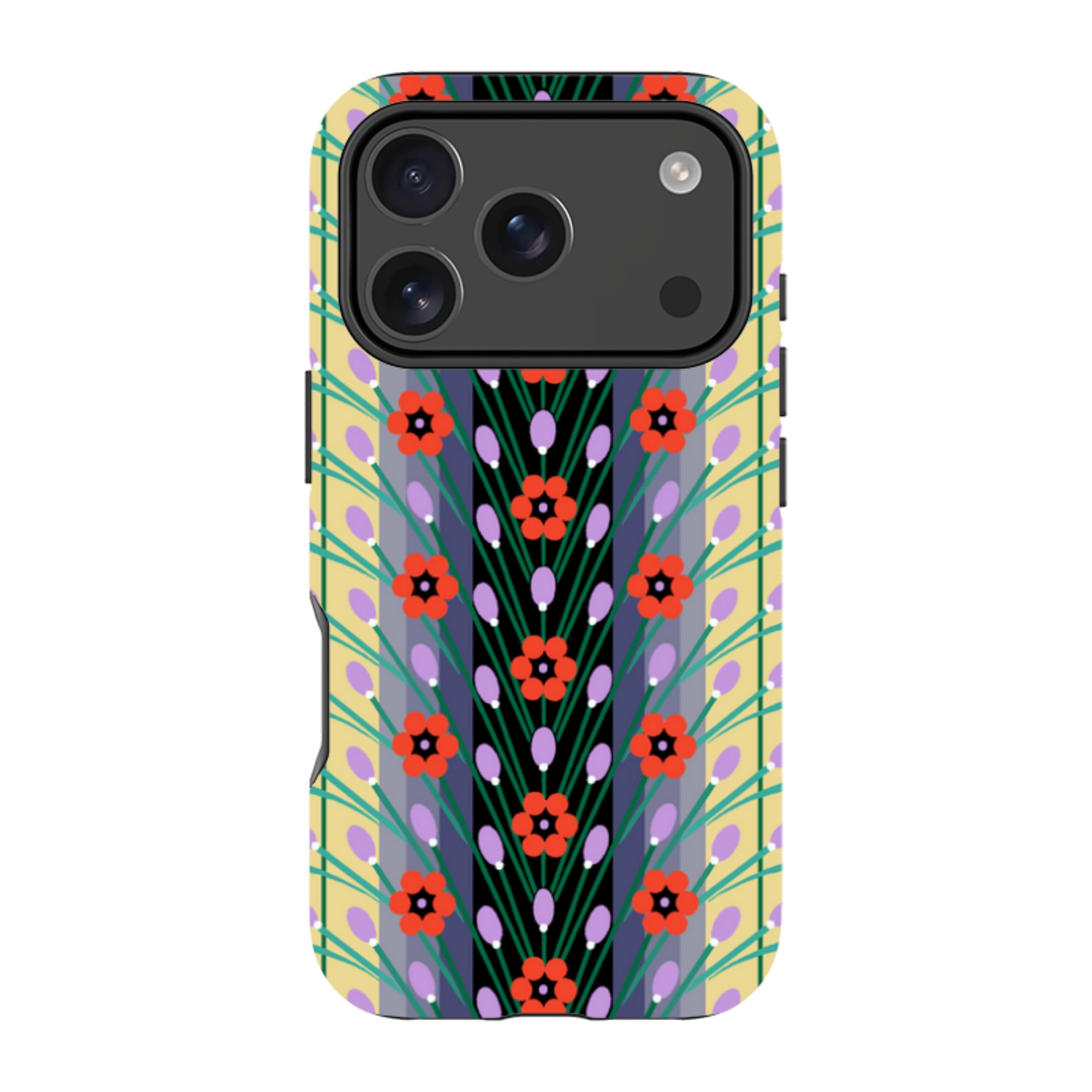 iPhone MagSafe Tough Case - Lavender Yellow By Cressida Bell