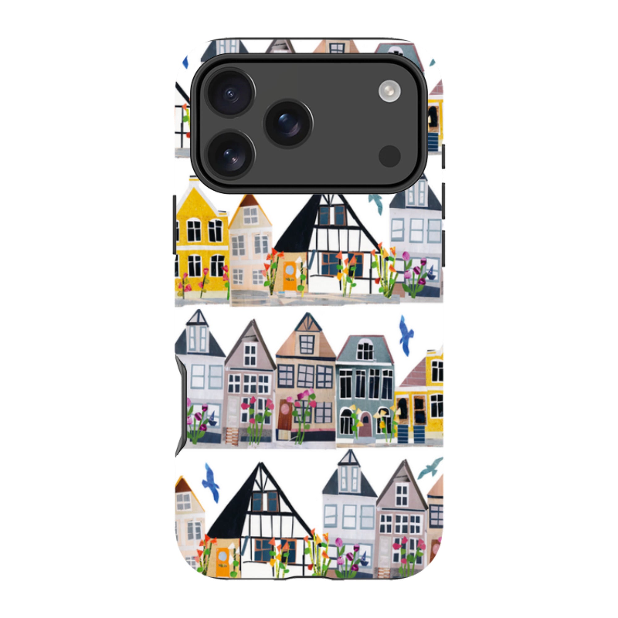 iPhone Tough Case - Danish Houses By Tracey English