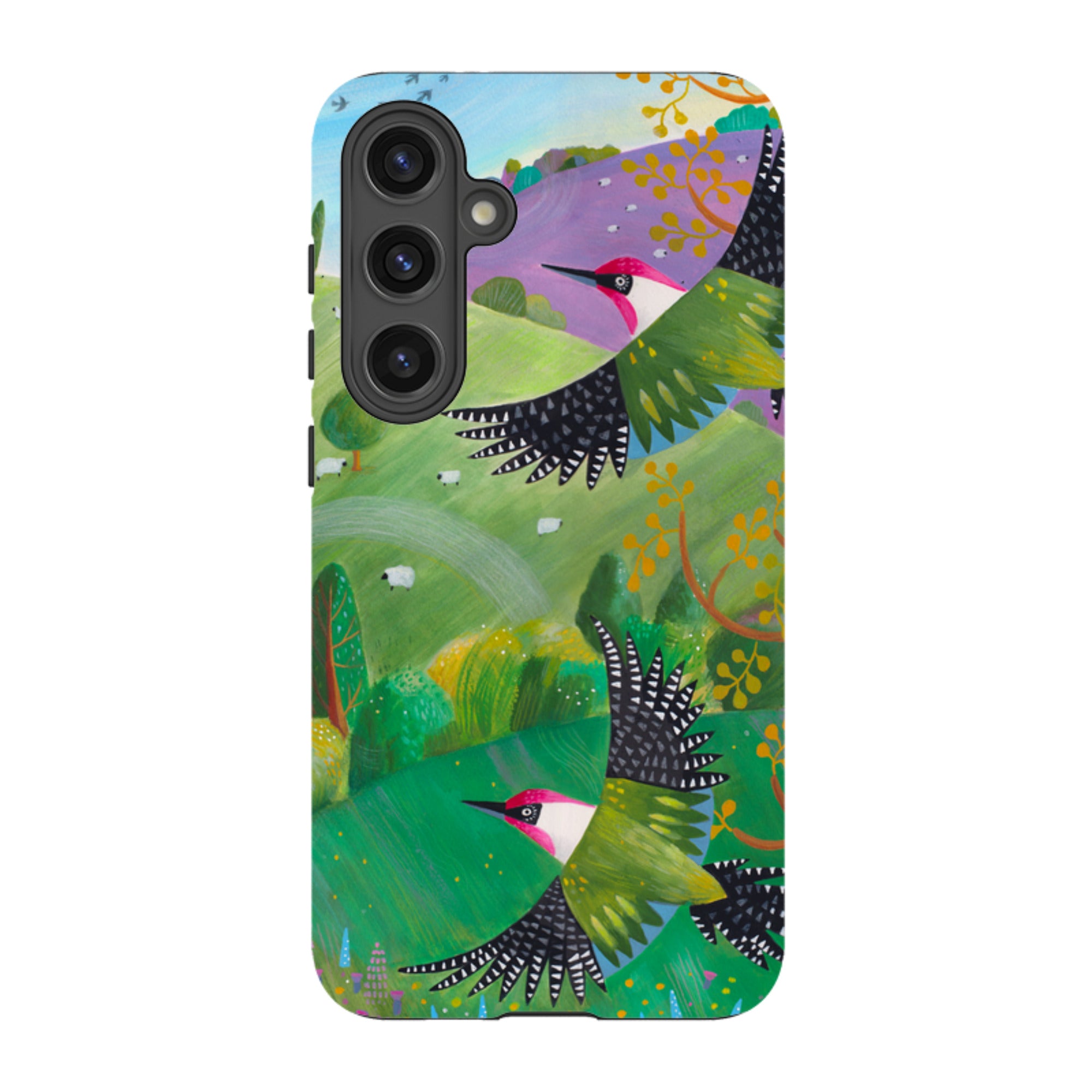 Samsung Tough Case - Woodpeckers By Bex Parkin