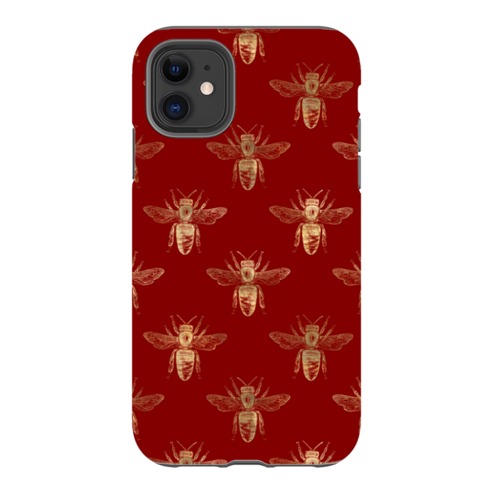 iPhone Tough Case - Red Bees