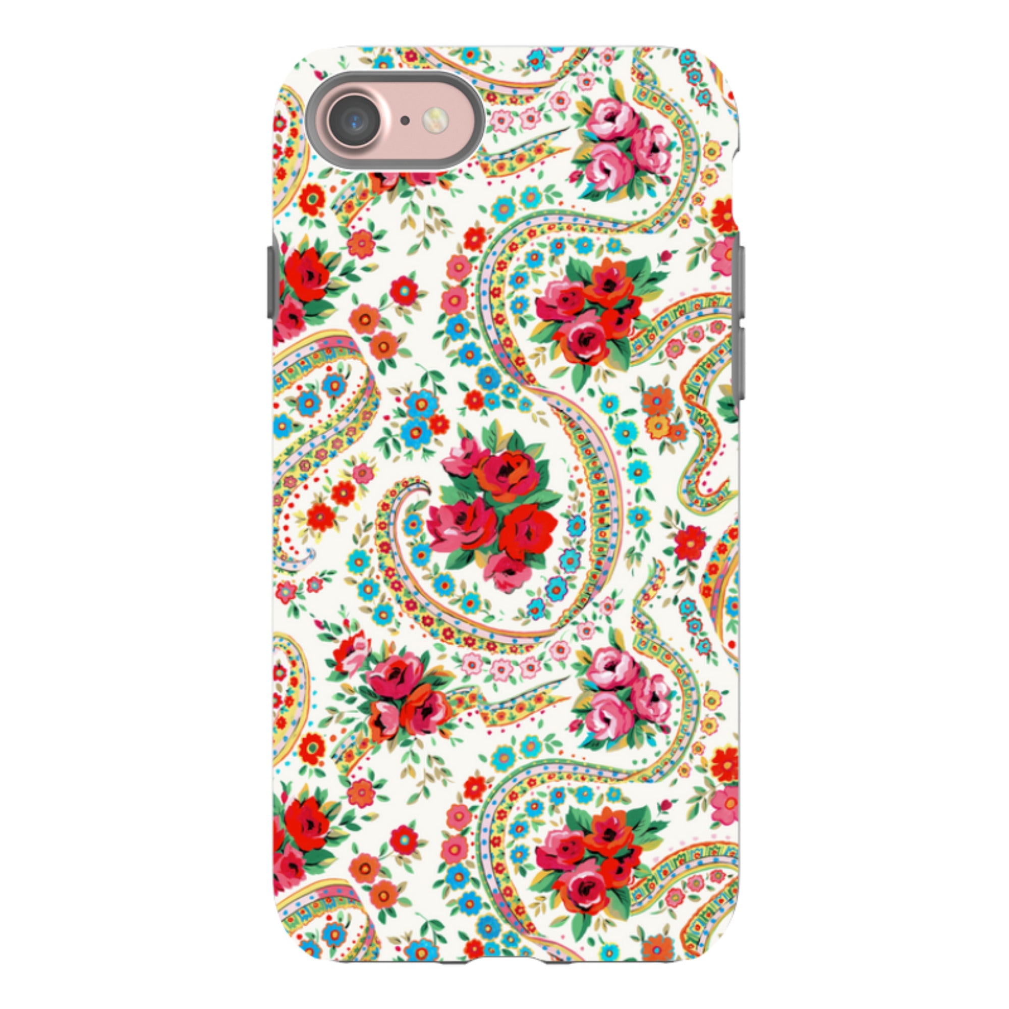 iPhone Tough Case - Ribbons & Roses By Sarah Campbell