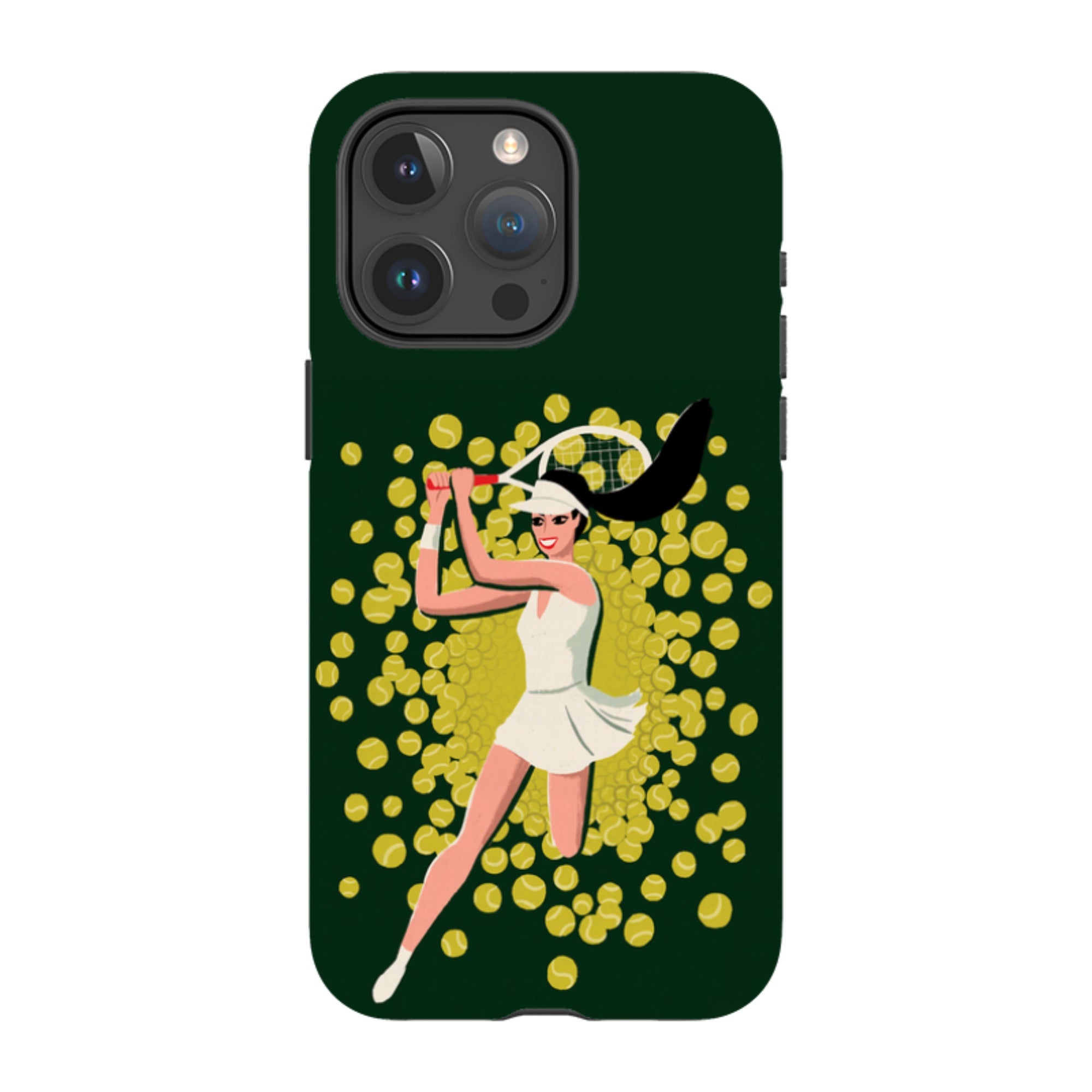 iPhone Tough Case - Tennis Burst
