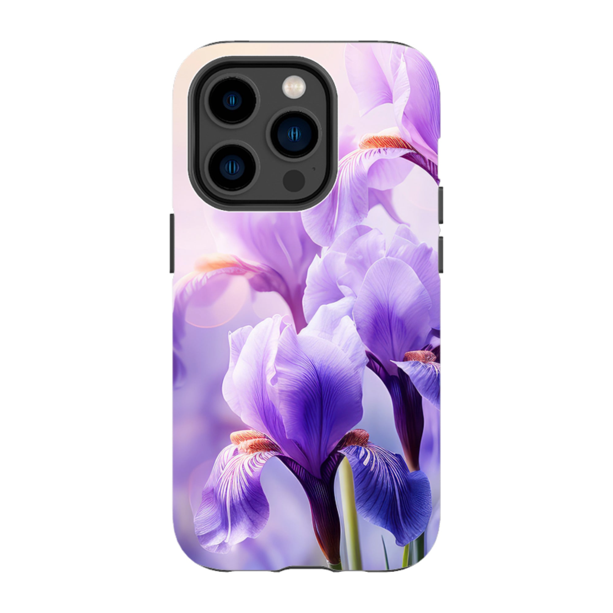iPhone Tough Case -Mauve Floral
