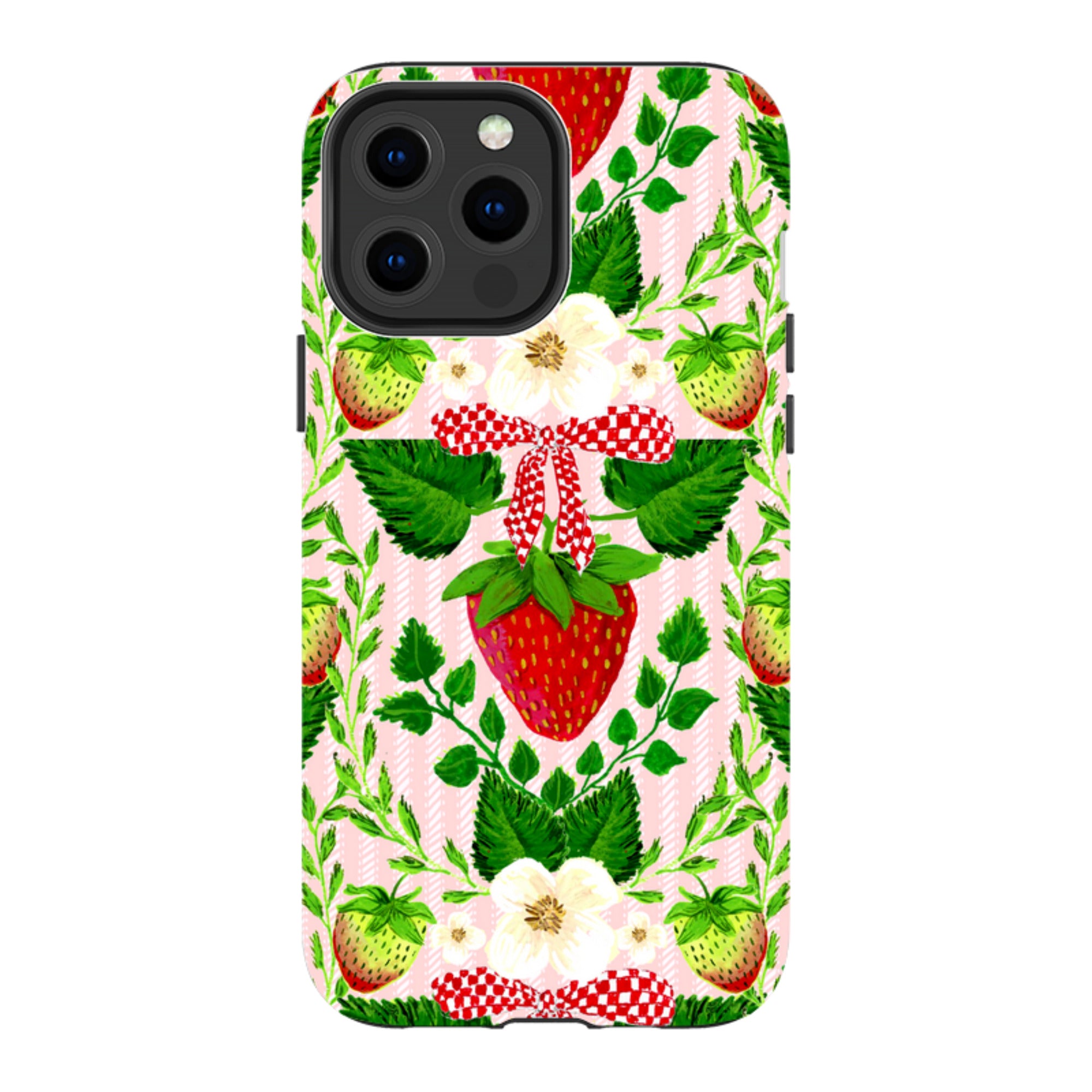 iPhone Case - Strawberries I By Abby Jacobs