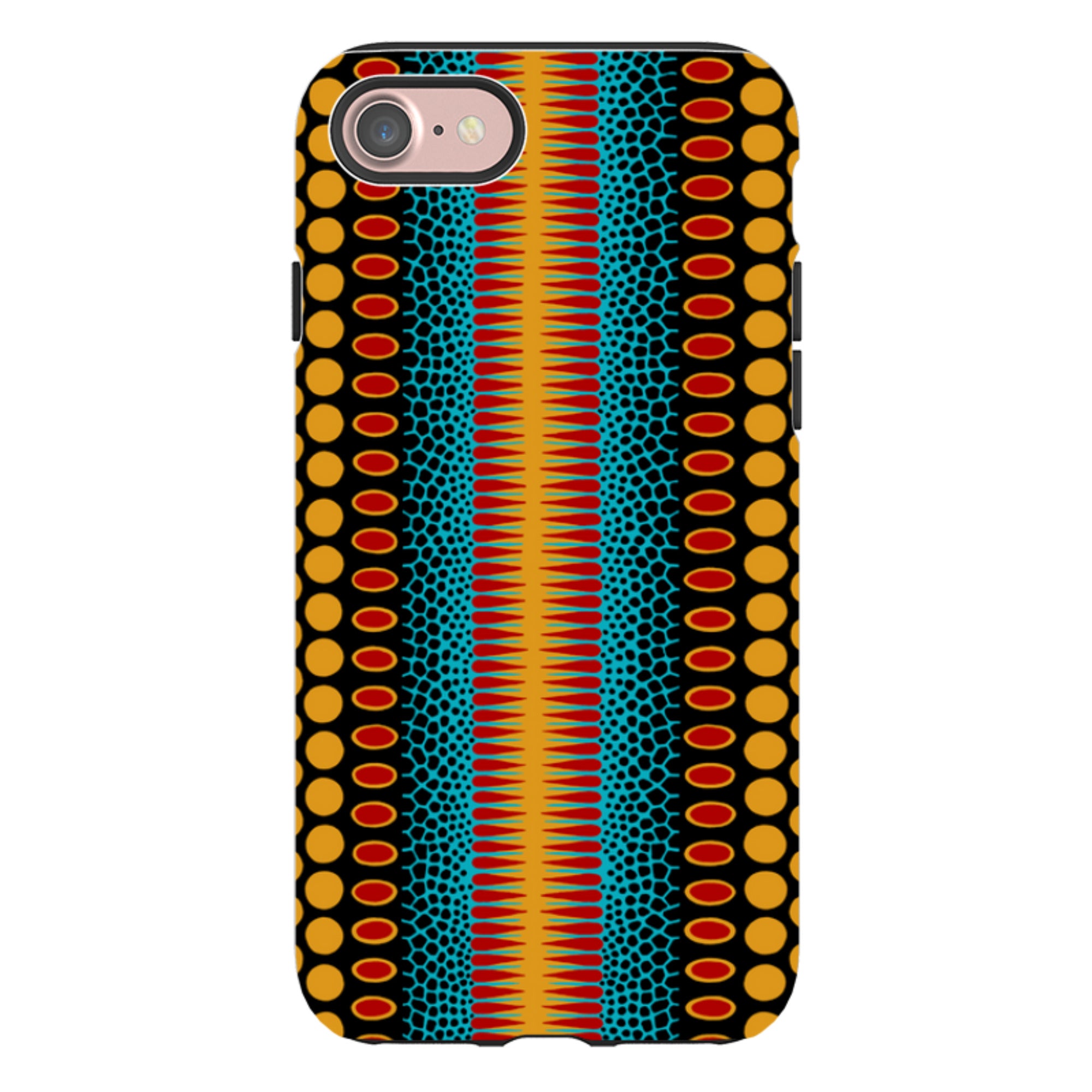 iPhone Tough Case - Tropical  Spot Vertical By Cressida Bell