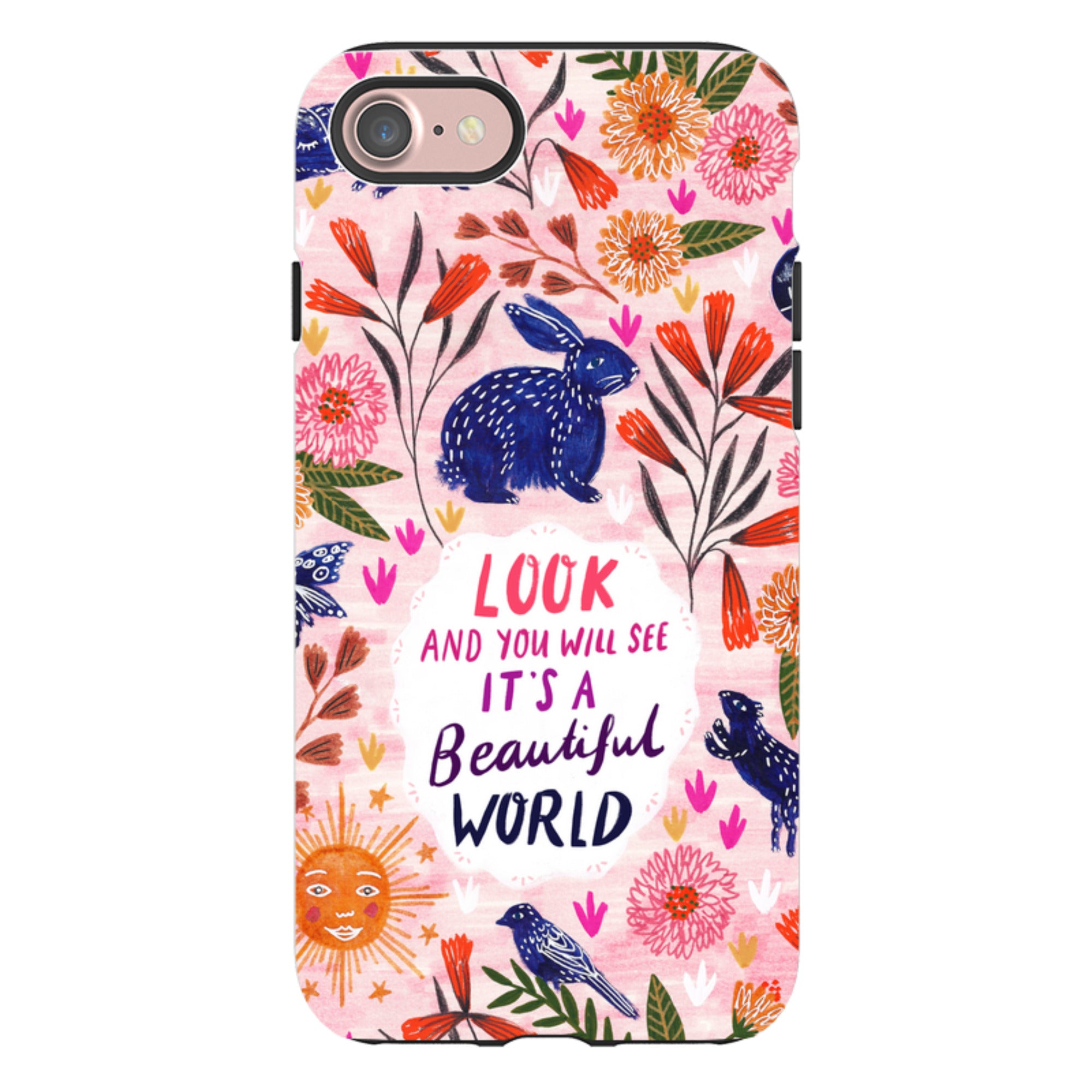 iPhone Tough Case - Beautiful World By Lee Foster Wilson