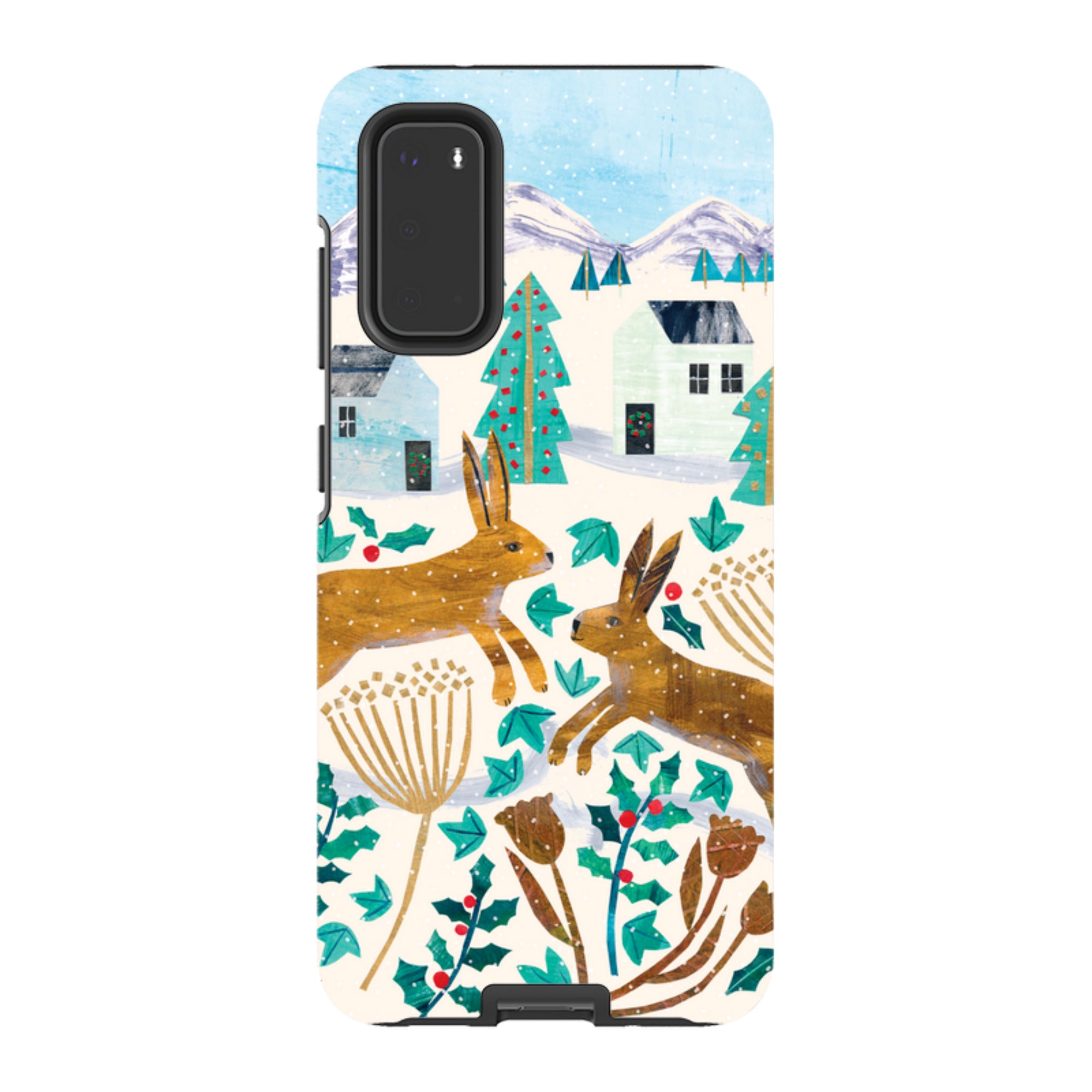 Samsung Tough Case - Xmas Hare By Tracey English