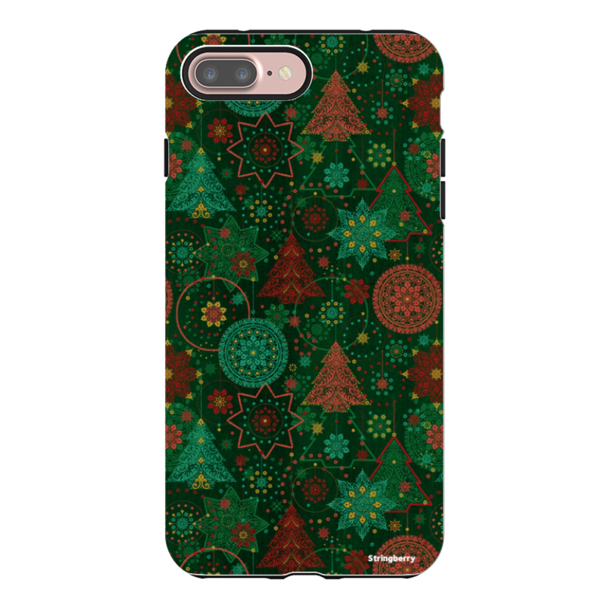 iPhone Tough Case - Christmas Forest By Natalie Pedetti Prack