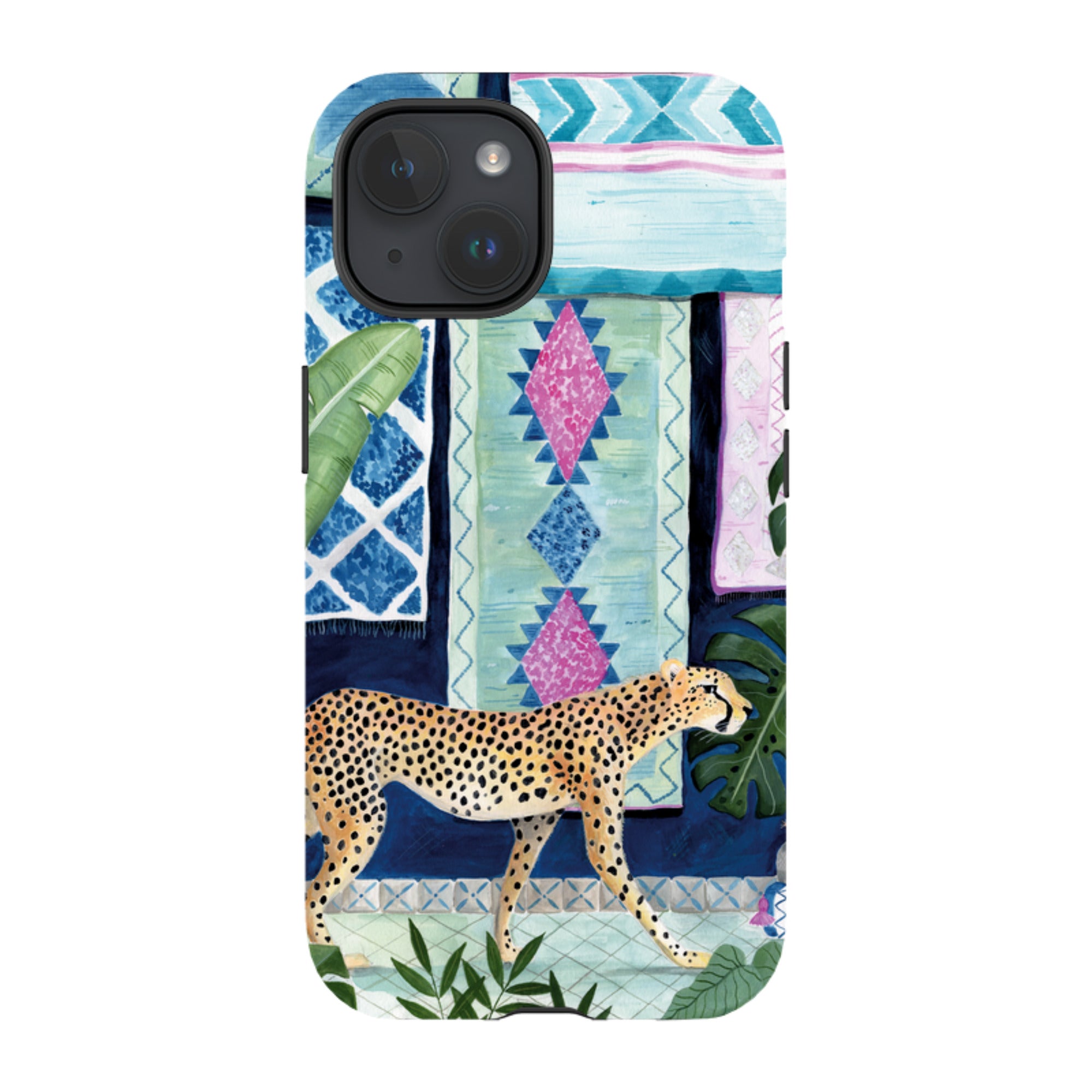 iPhone Tough Case - Morocco Cheetah By Bex Parkin