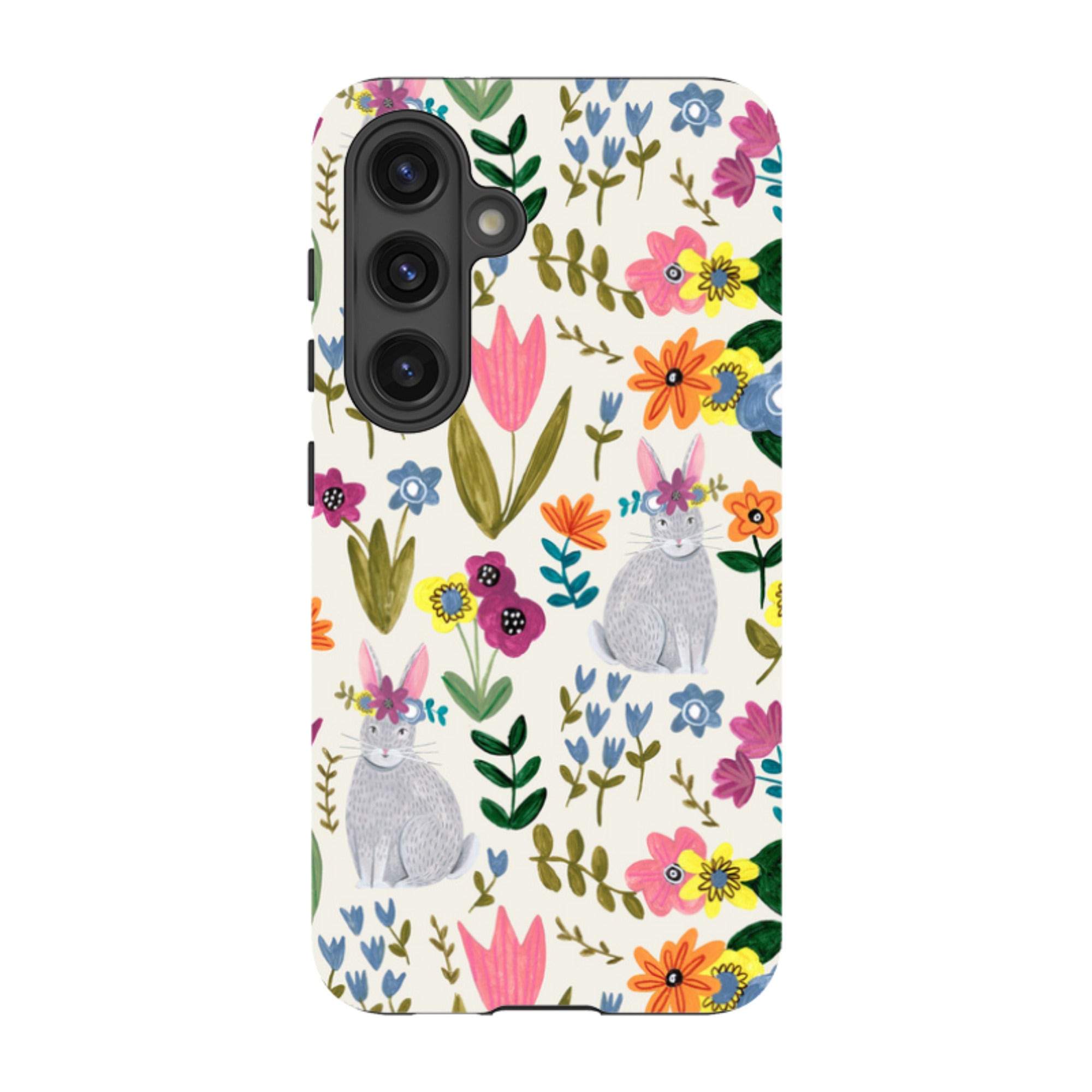Samsung Tough Case - Rabbit Floral By Caroline Bonne Muller