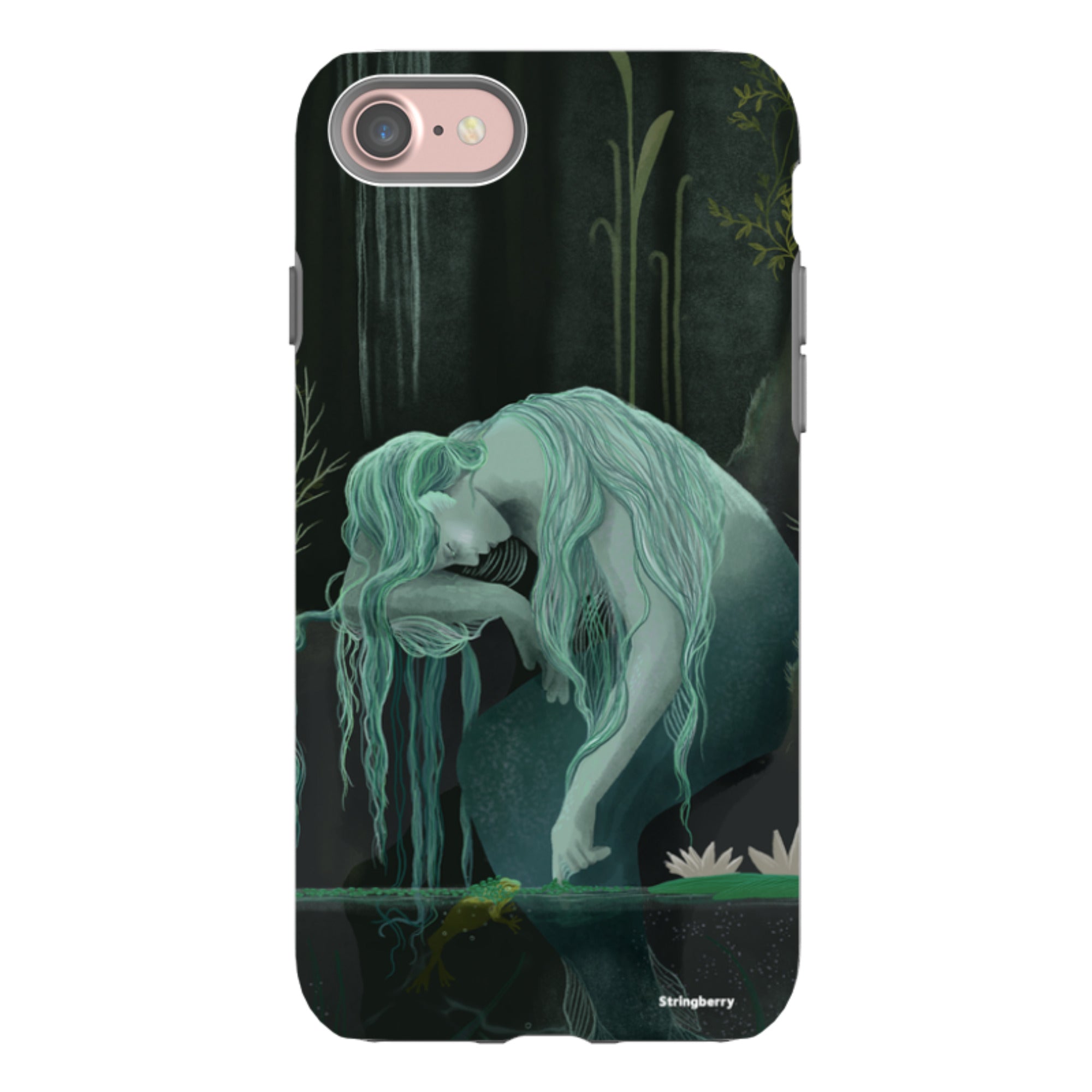 iPhone Tough Case - Mermaid By Anna Stead