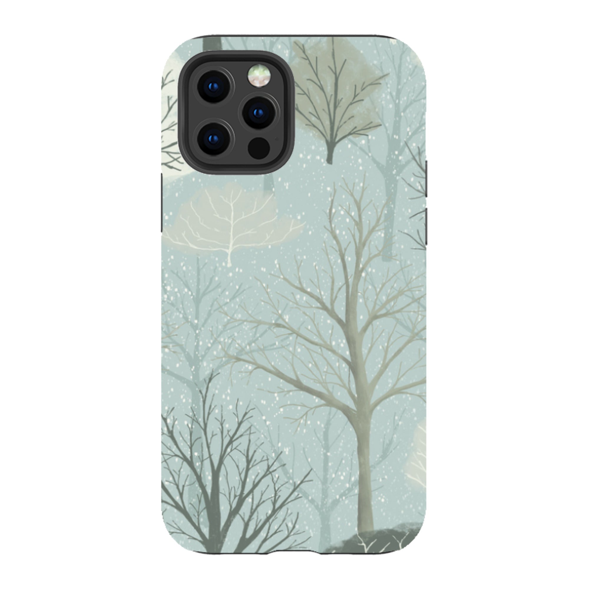 iPhone Tough Case - Winter Trees By Maja Lindberg