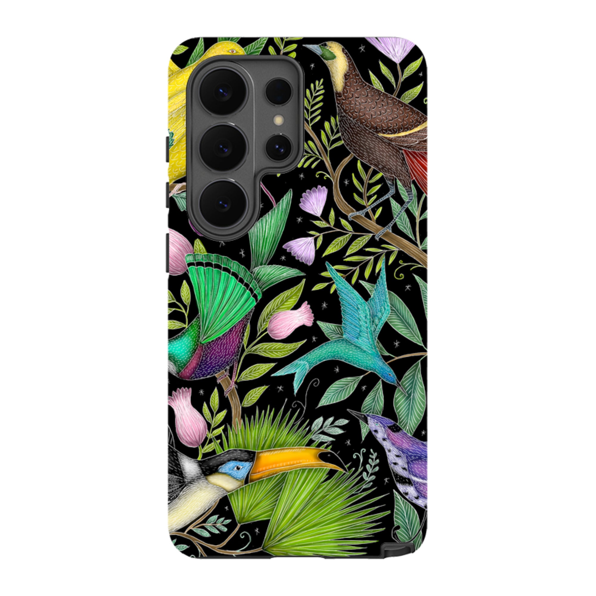 Samsung Tough Case - Exotic Birds By Catherine Rowe