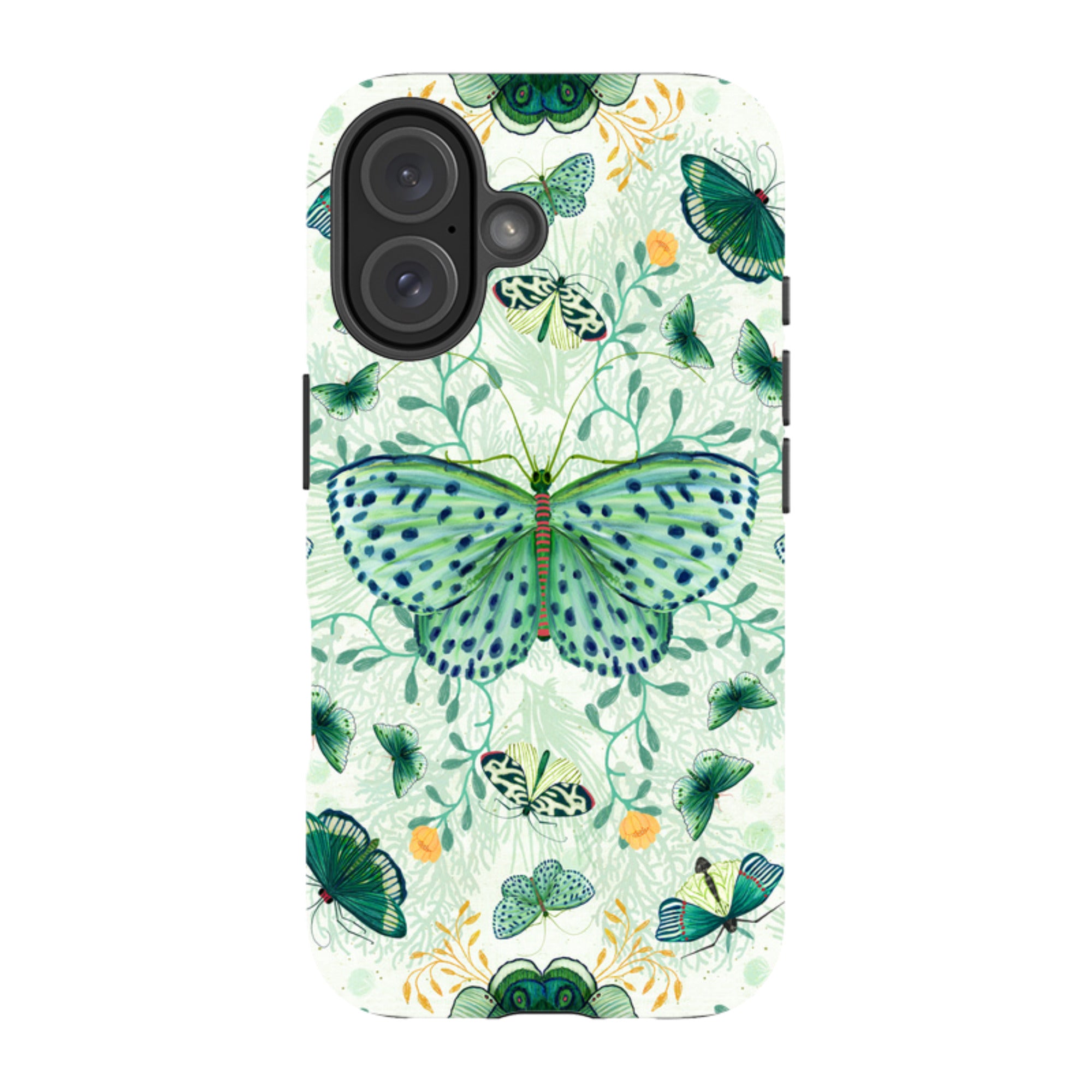 iPhone Tough Case - Big Moth 1 By Katherine Quinn