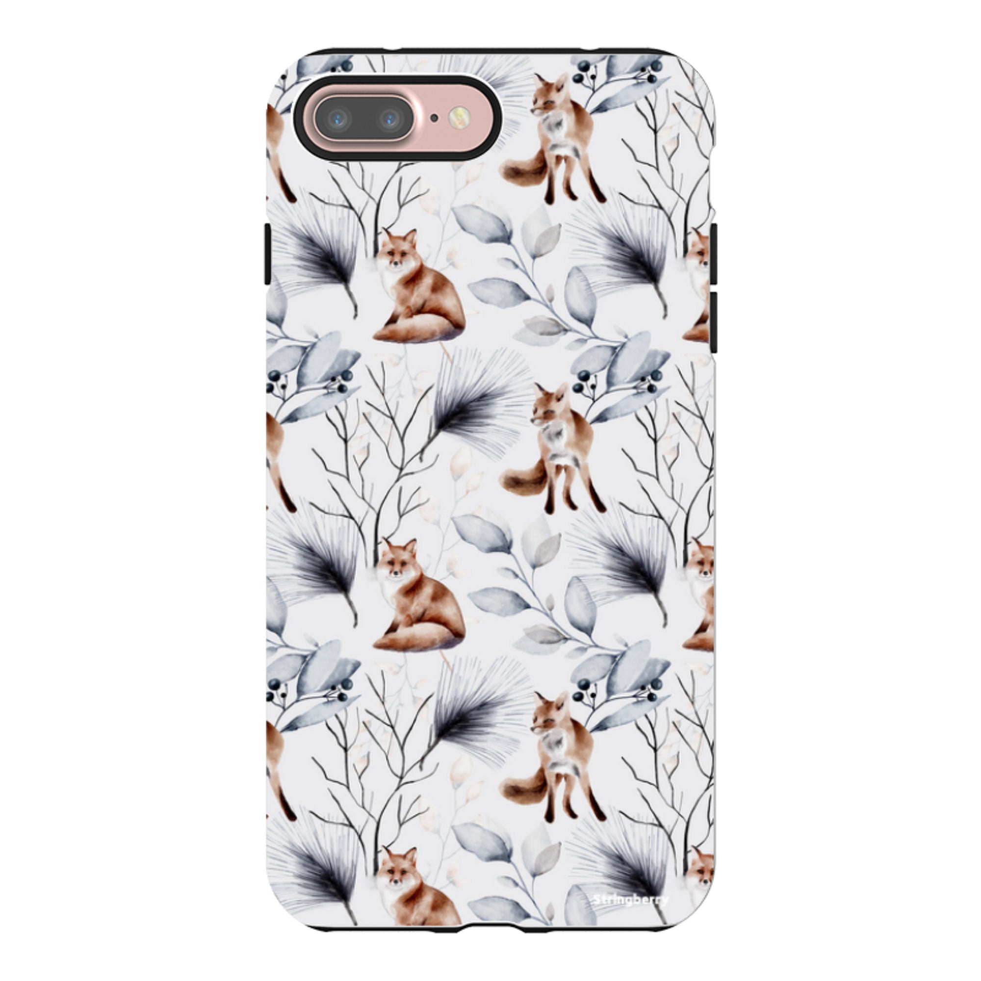 iPhone Tough Case - Foxy Xmas II