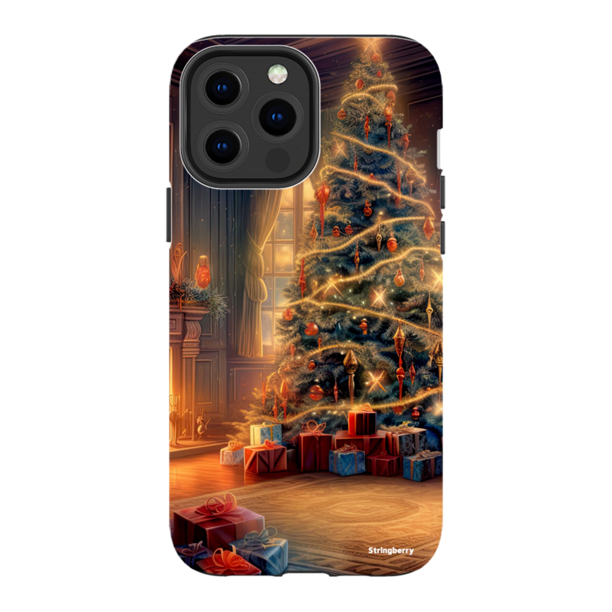 iPhone Tough Case - Holly Jolly Christmas