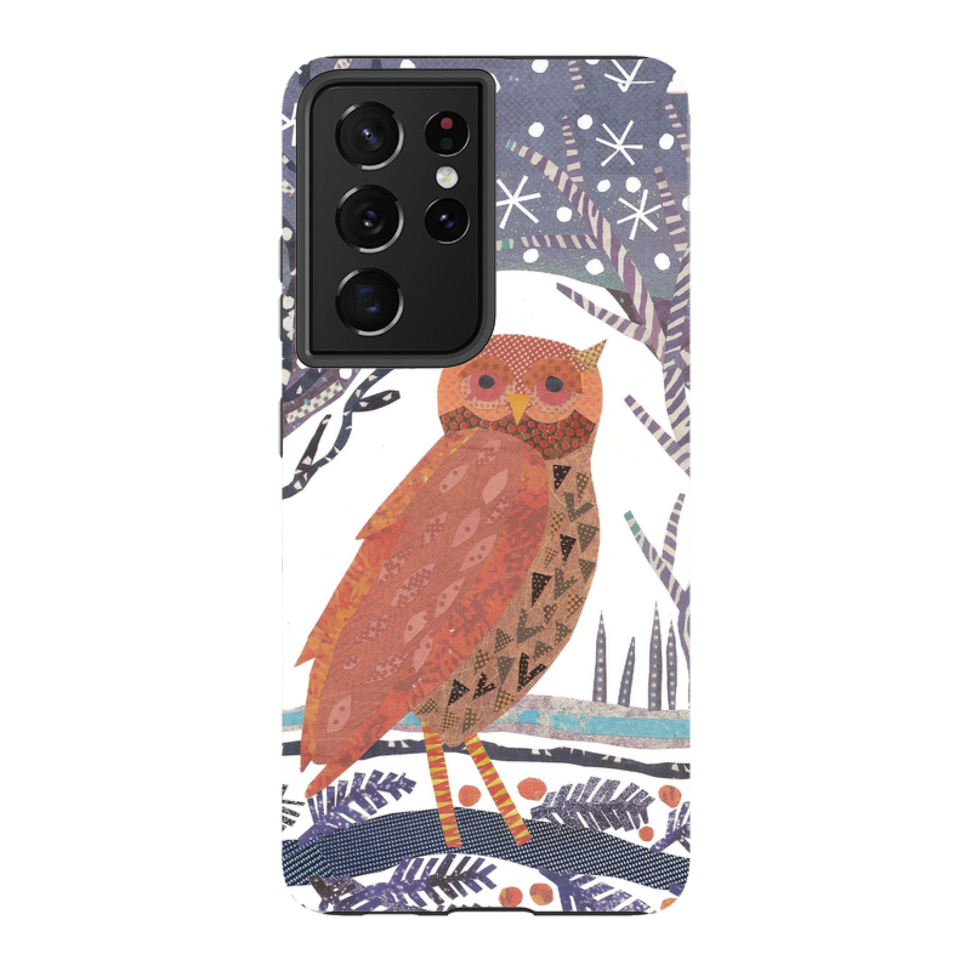 Samsung Tough Case - Winter Owl By Jane Robbins