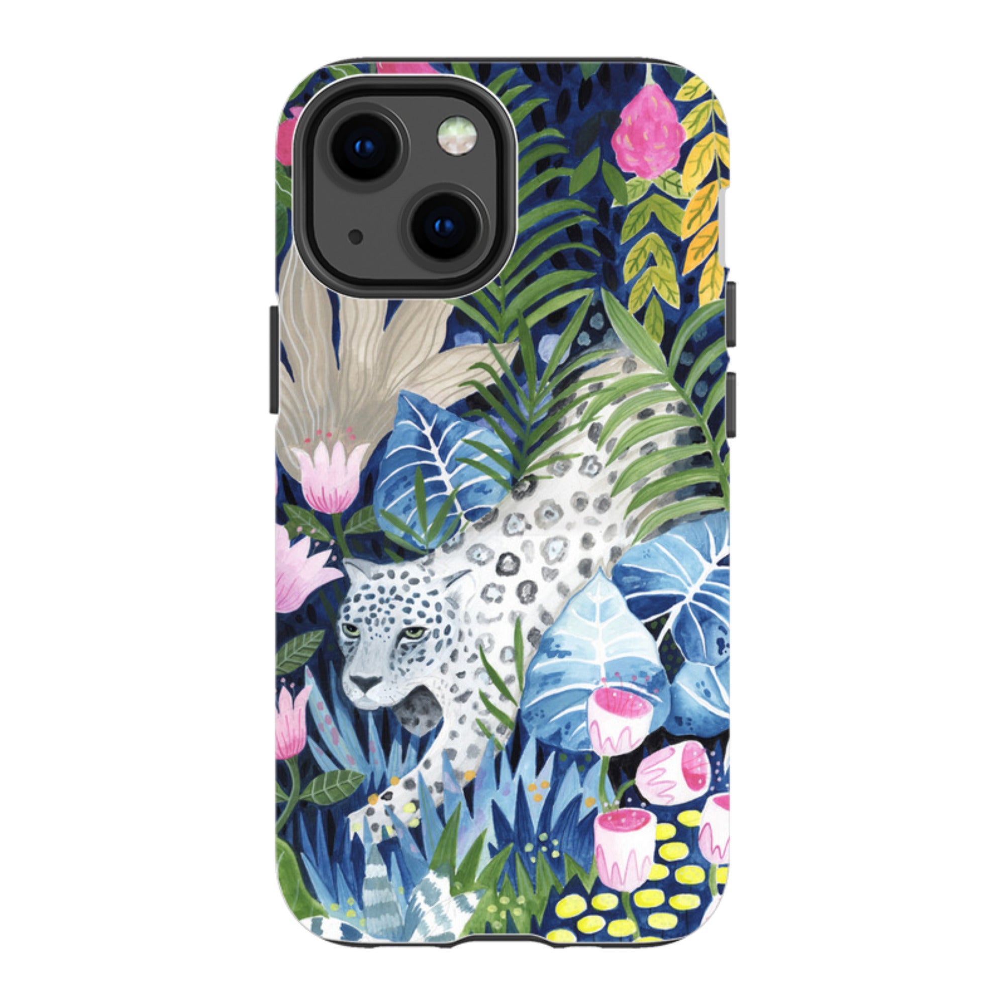 iPhone Tough Case - Prowling Leopard By Bex Parkin