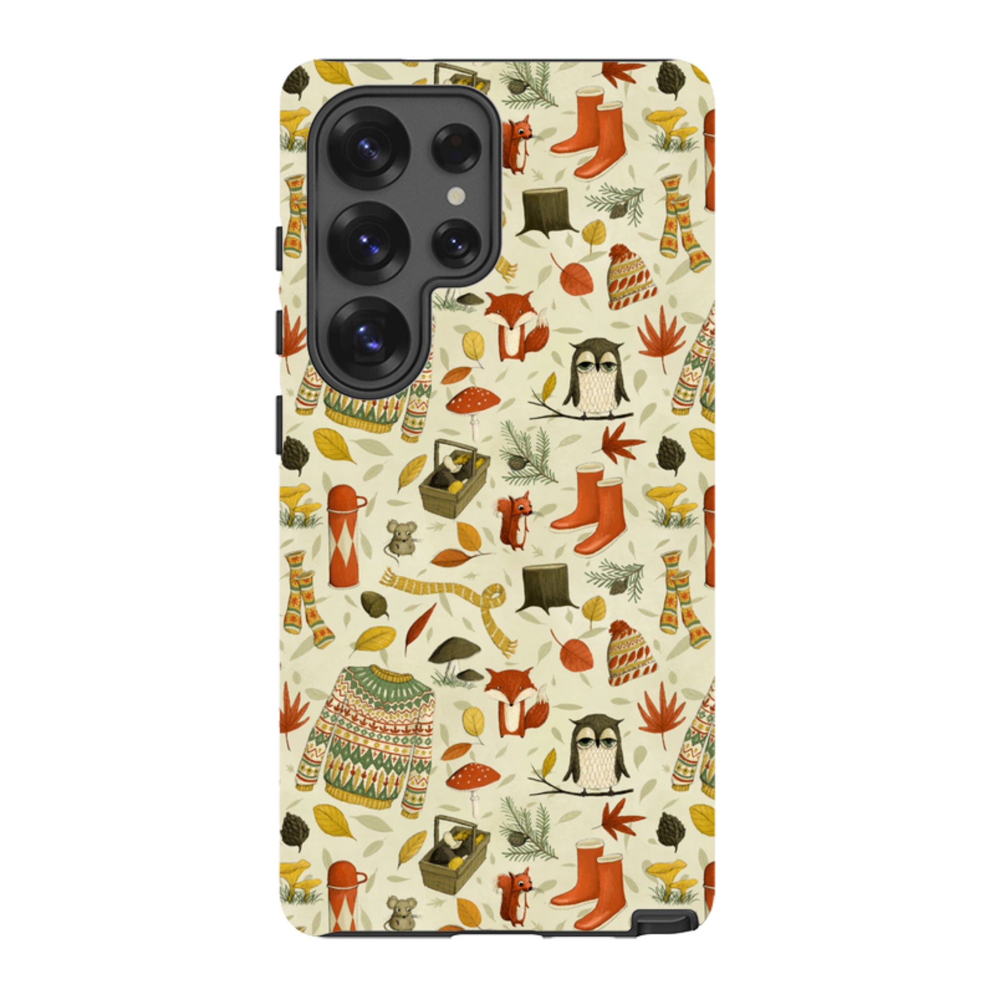 Samsung Tough Case - Autumn Pattern By Maja Lindberg