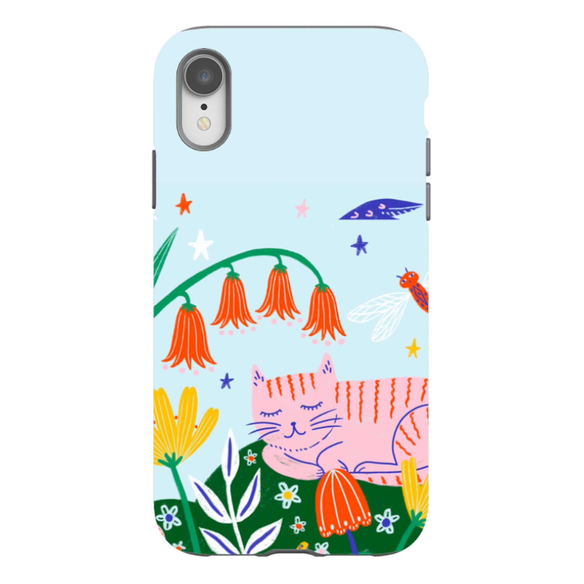 iPhone Tough Case - Cat By Lee Foster Wilson