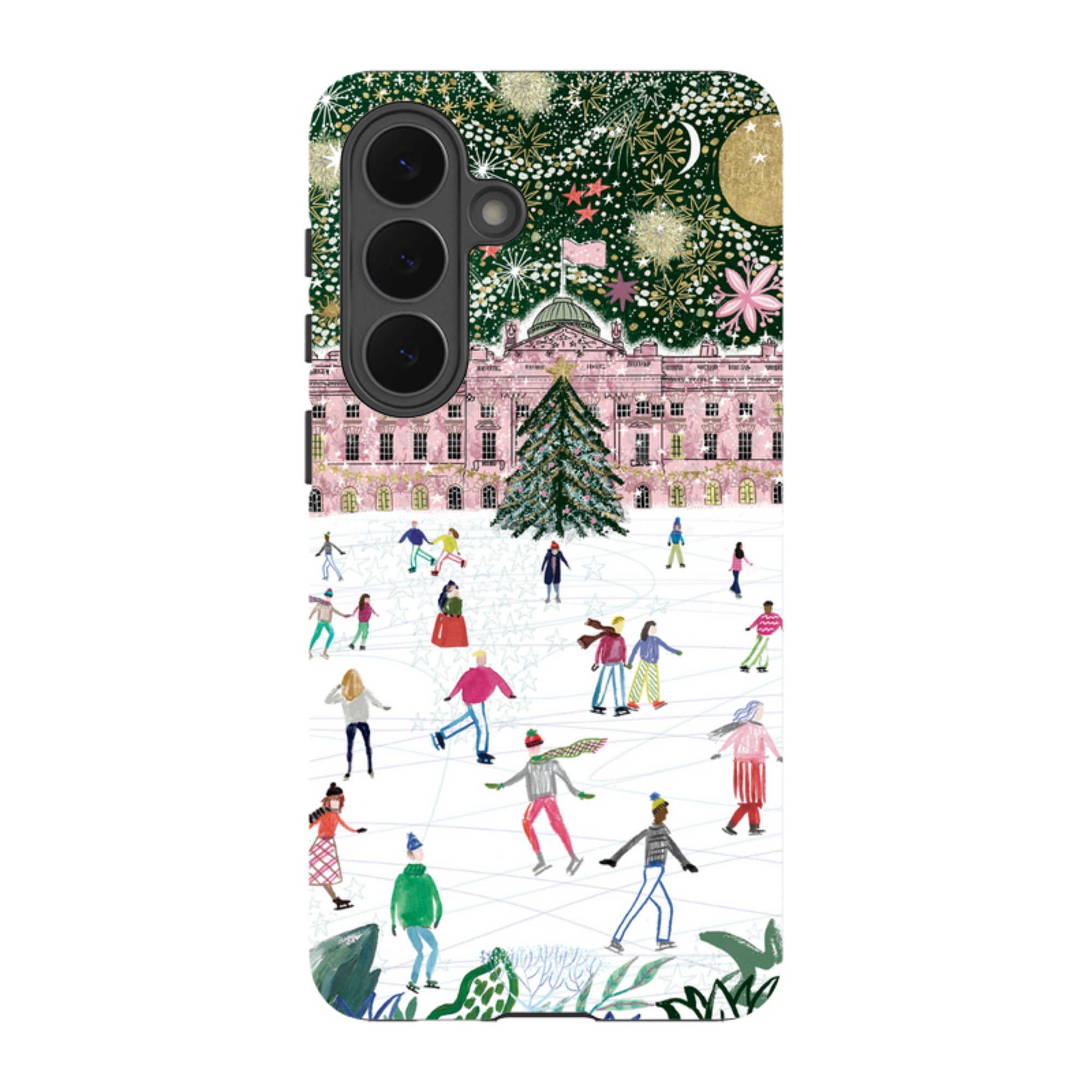 Samsung Tough Case - Skating At Somerset House By Emma Frances Grant