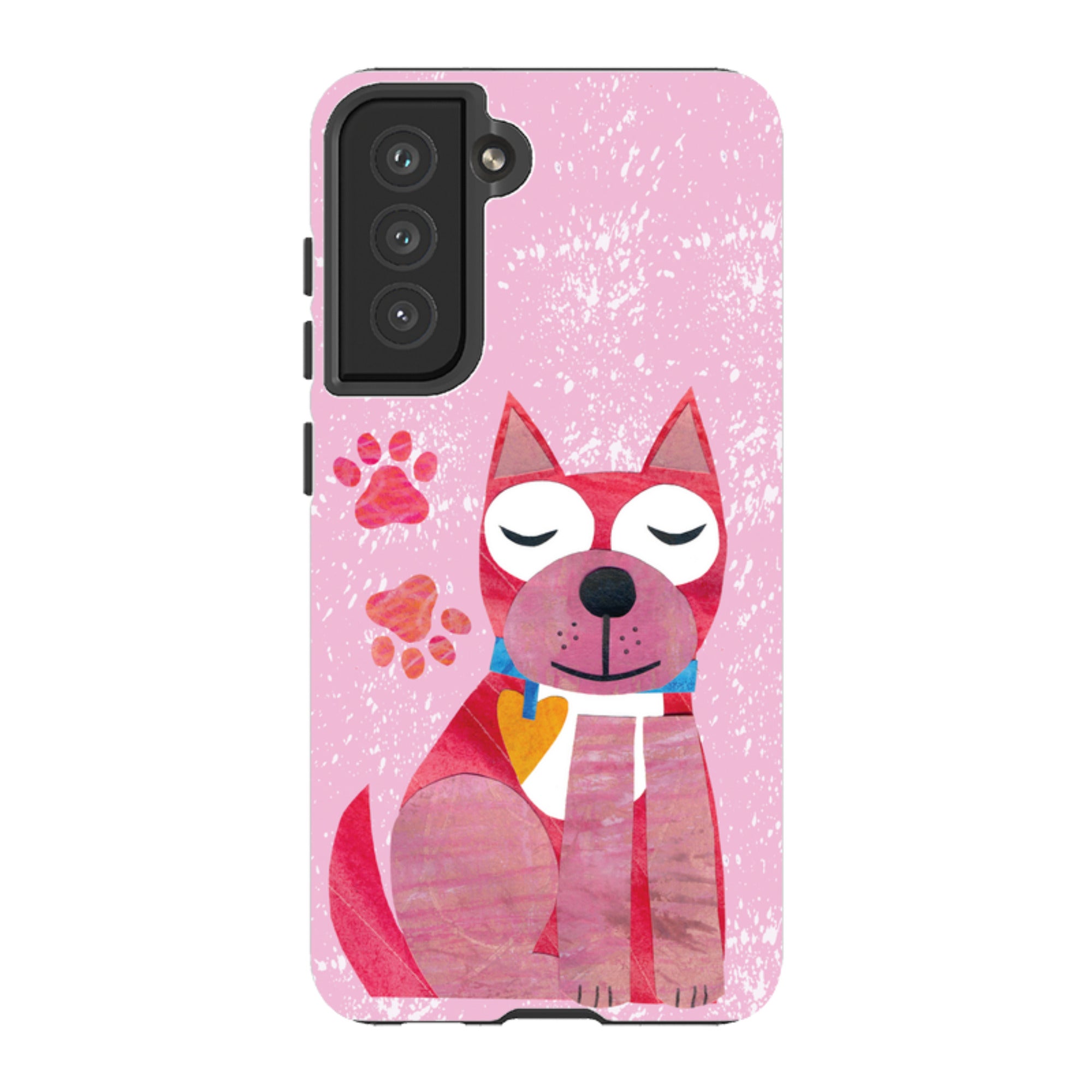 Samsung Tough Case - Dog With Heart By Tracey English