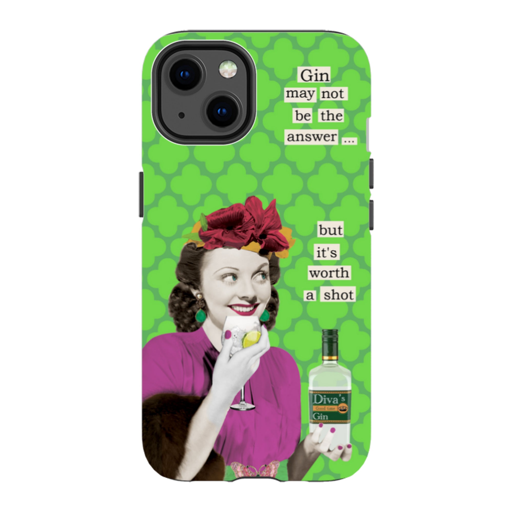 iPhone Tough Case - Gin By Clare Jordan