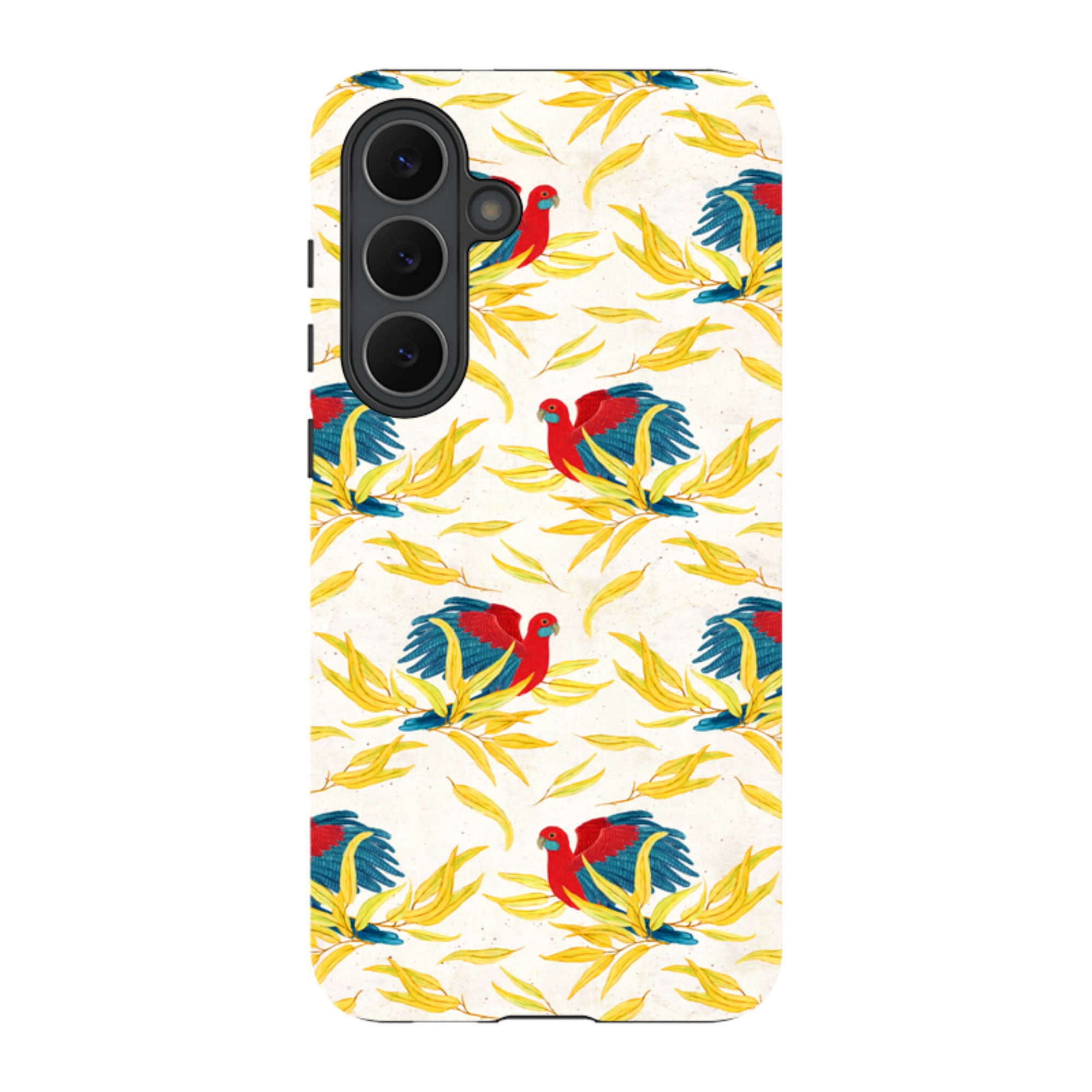 Samsung Tough Case - Crimson Rosella By Katherine Quinn