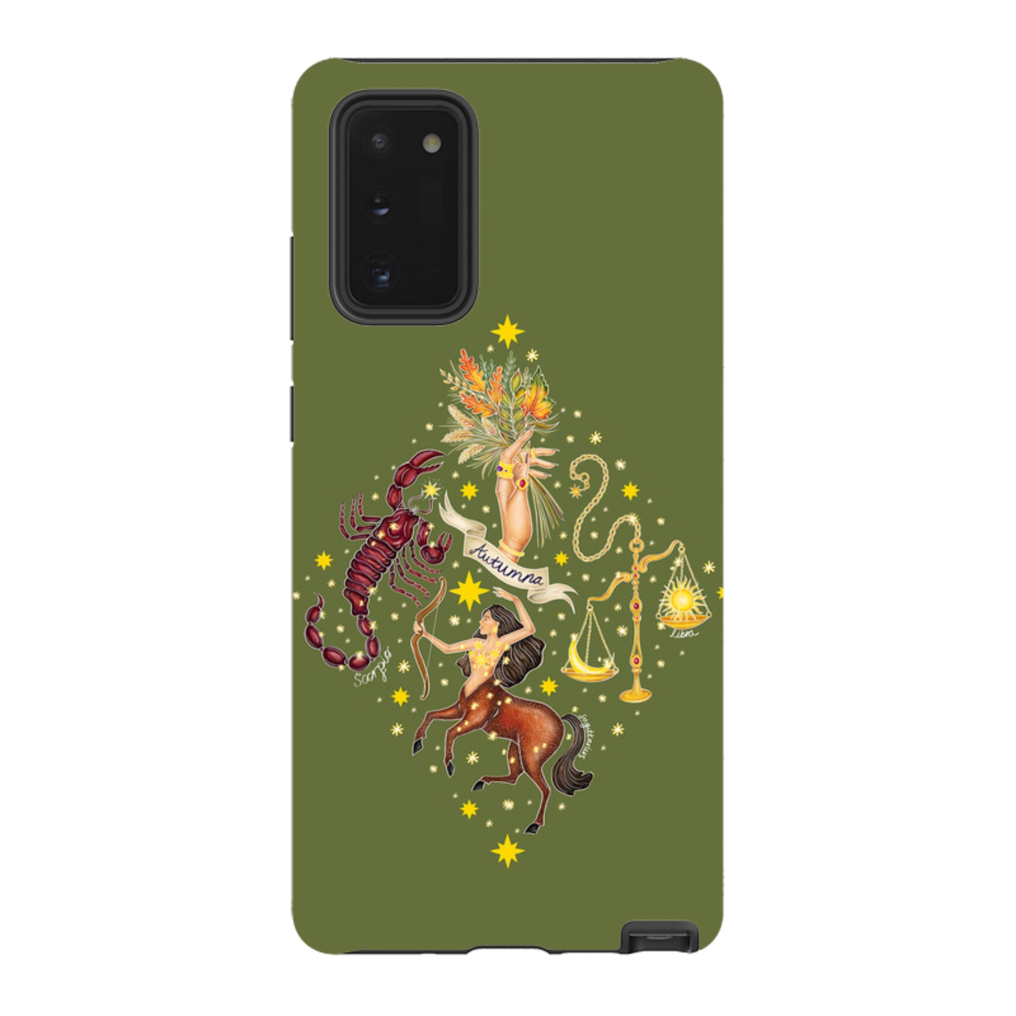 Samsung Tough Case - Autumn Zodiac By Catherine Rowe