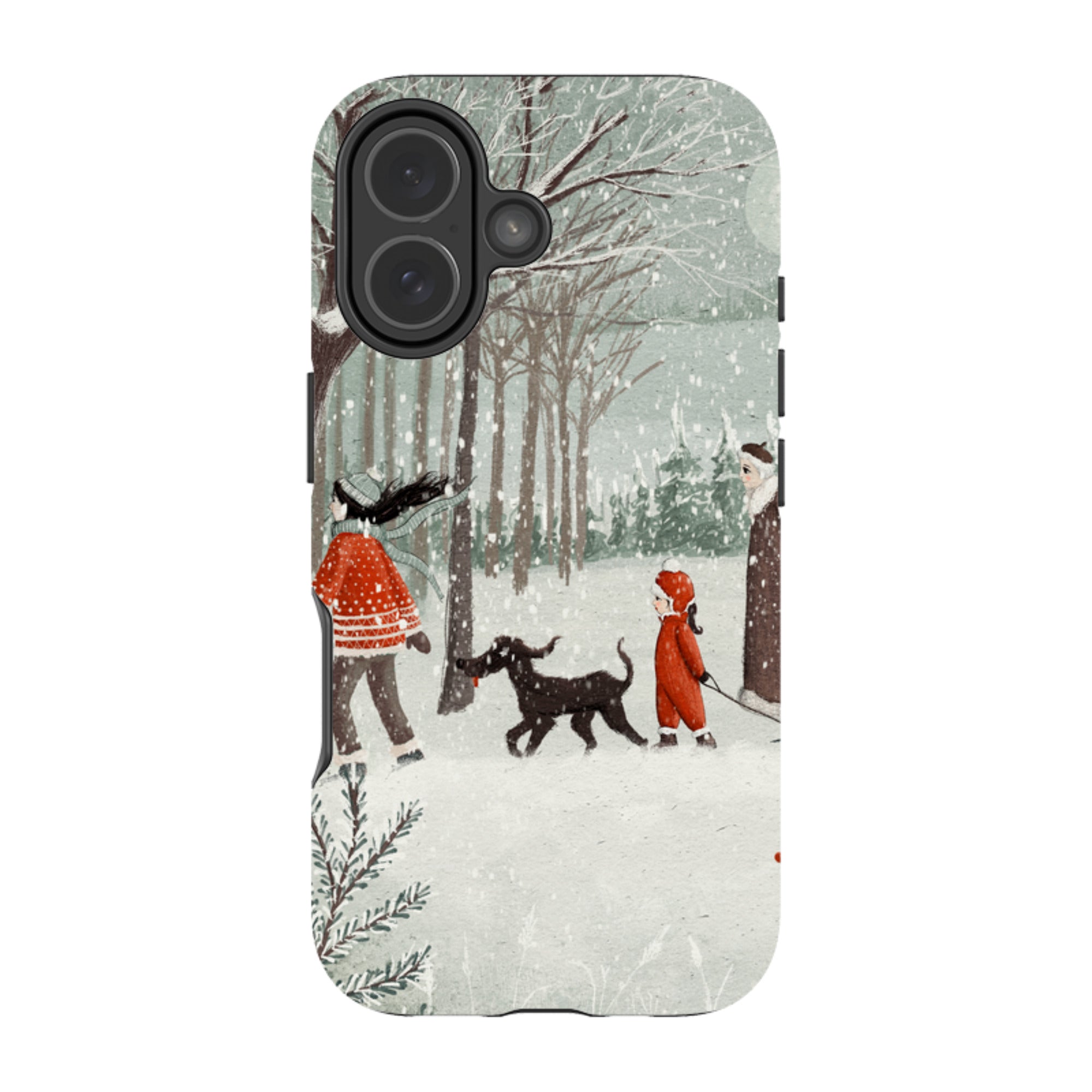 iPhone MagSafe Tough Case -  Winter Walk By Maja Lindberg
