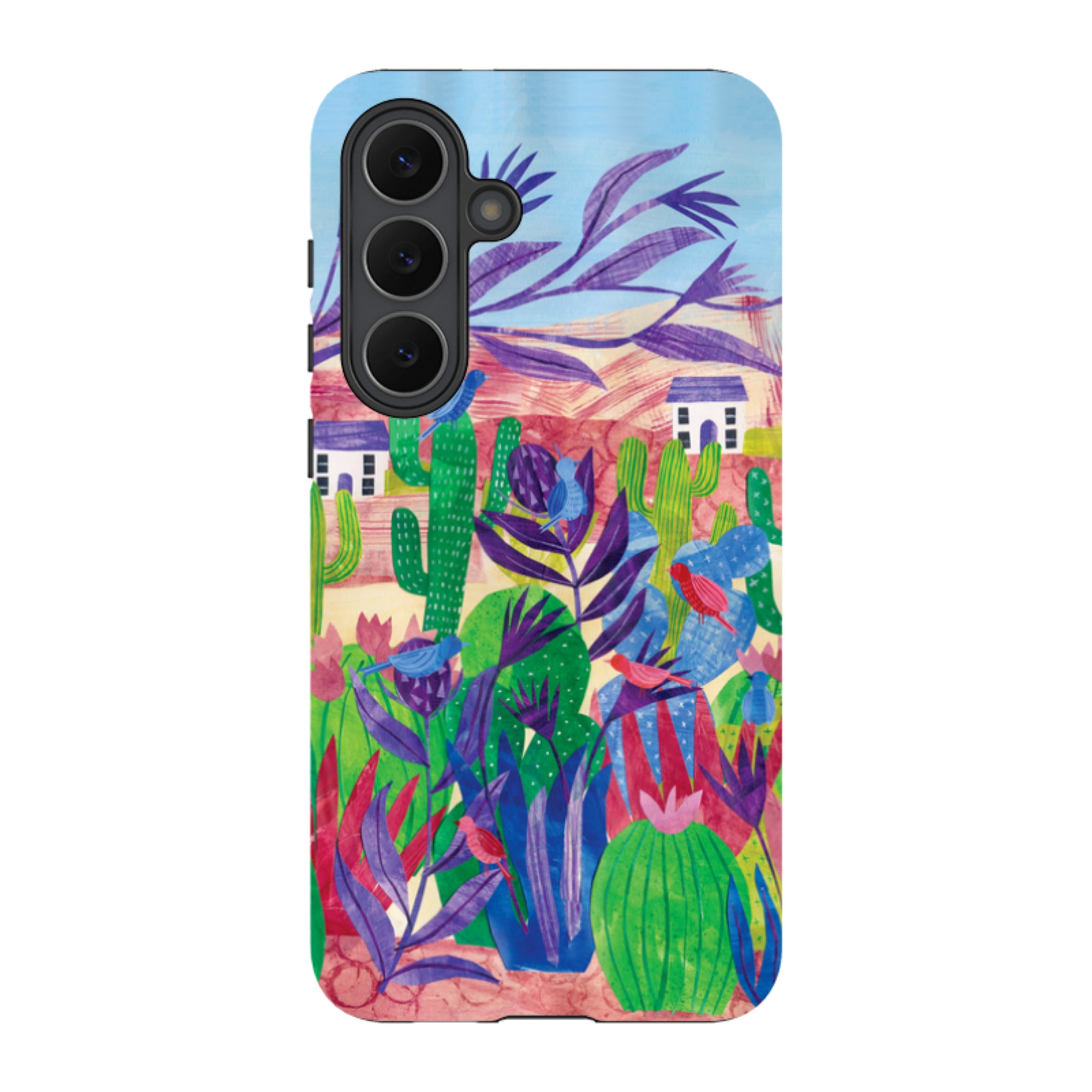 Samsung Tough Case - Desert Cactus By Tracey English